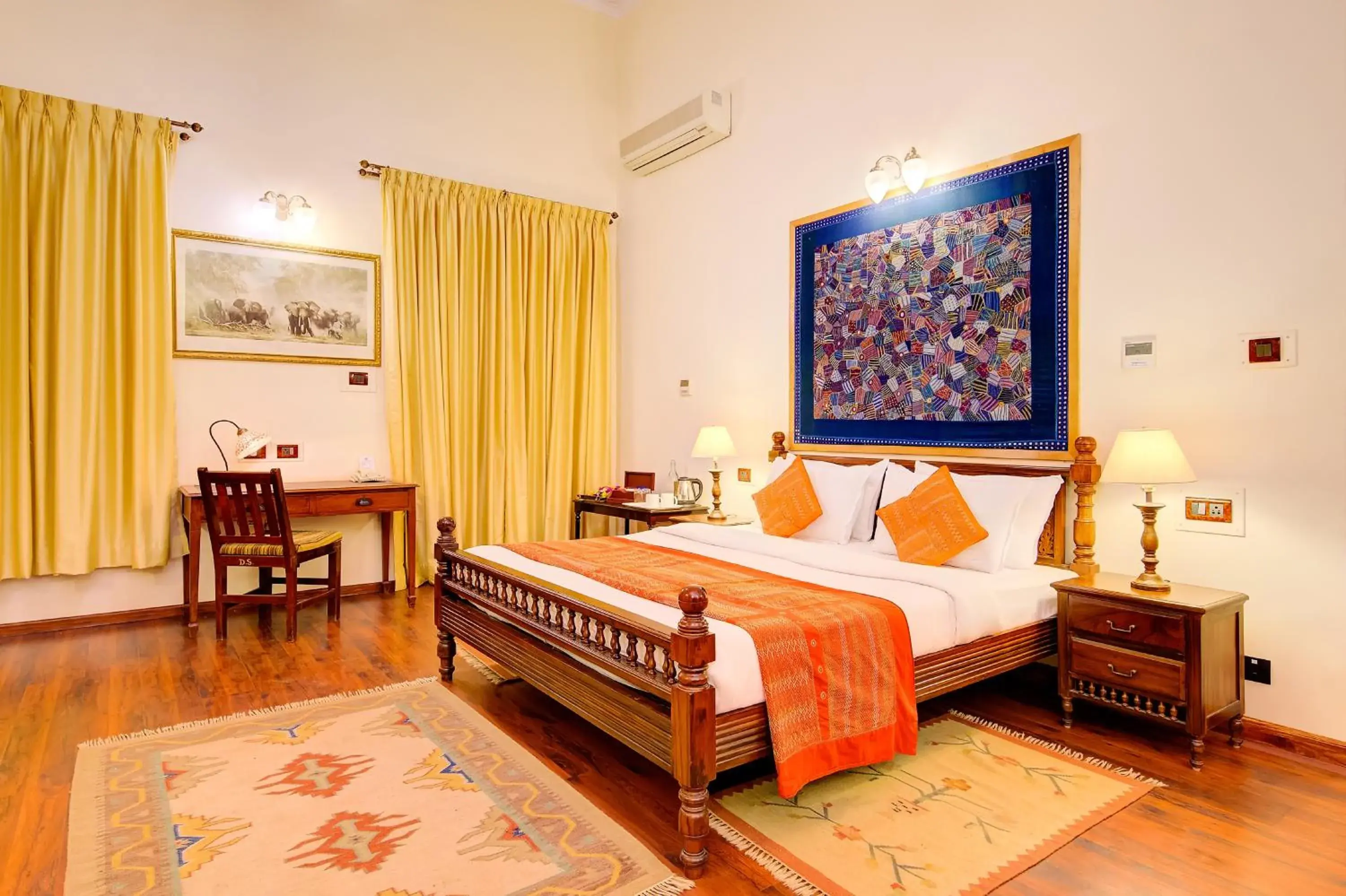 Deluxe Double Room in WelcomHeritage Shivavilas Palace, HAMPI Deluxe Double Room in WelcomHeritage Shivavilas Palace, HAMPI