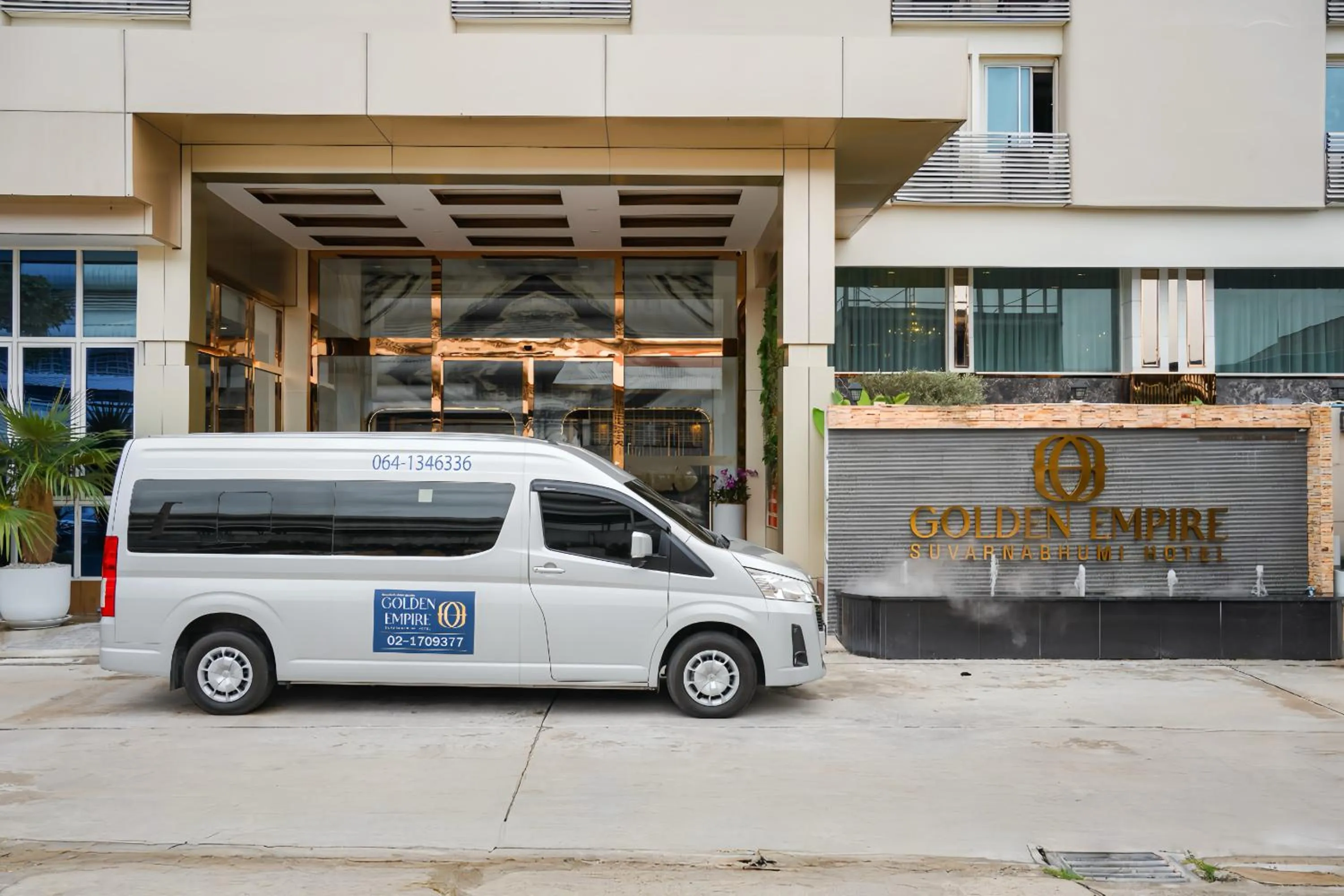 shuttle in Golden Empire Suvarnabhumi Hotel