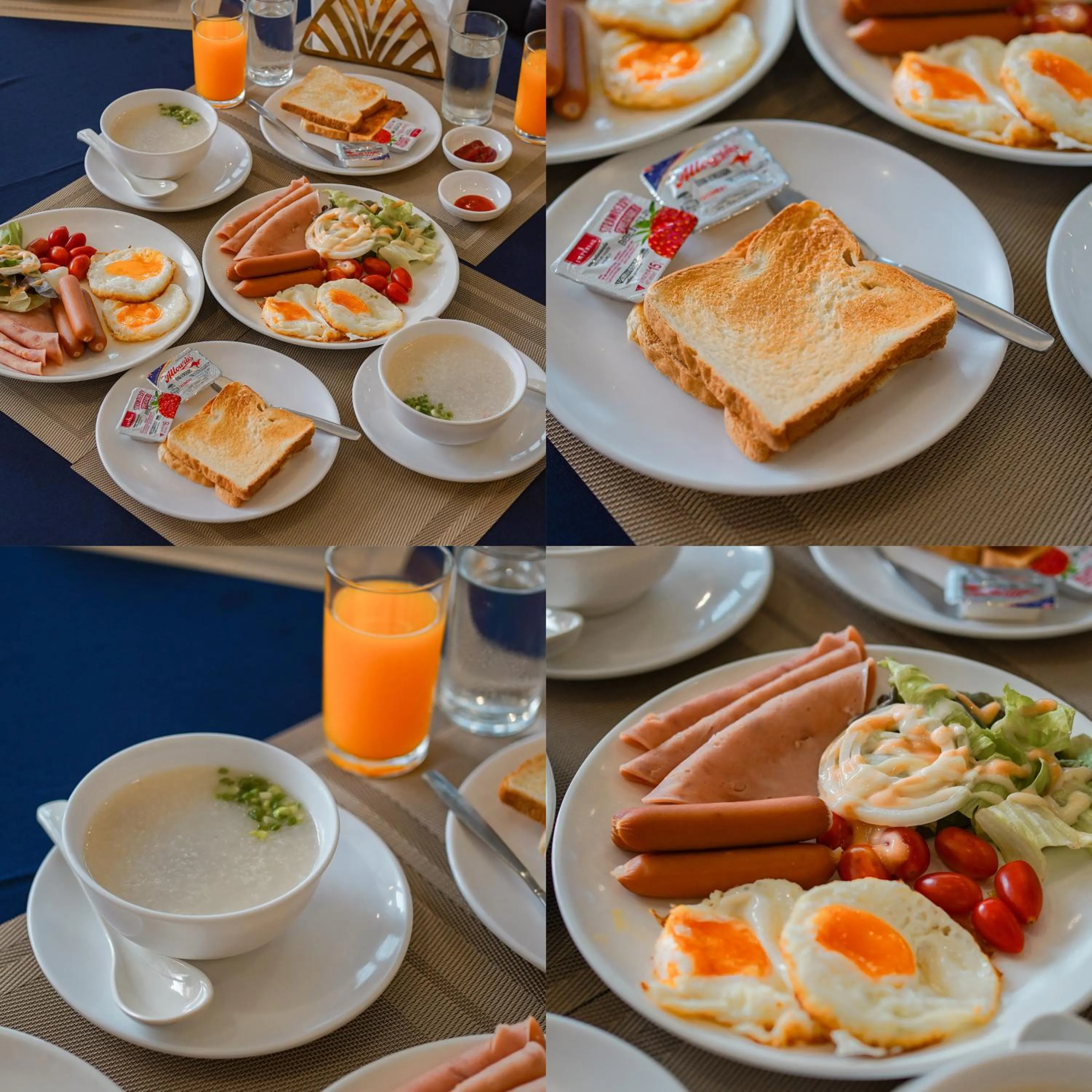 Food and drinks in Golden Empire Suvarnabhumi Hotel