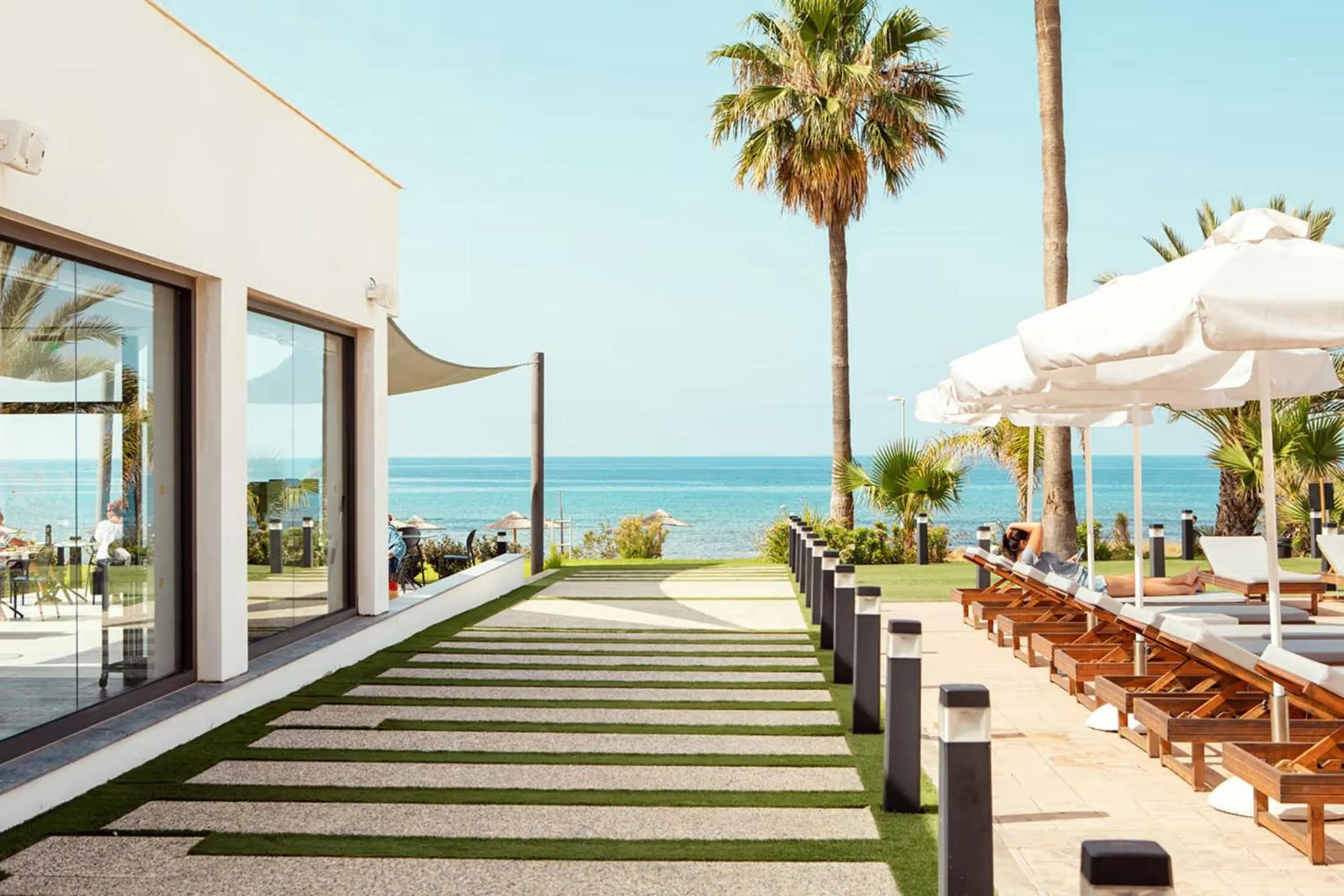 Sea view in Piere - Anne Beach Hotel