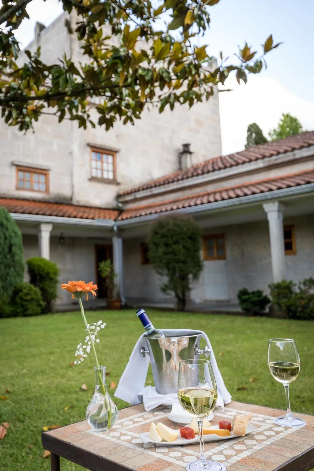 Patio in Parador de Tui