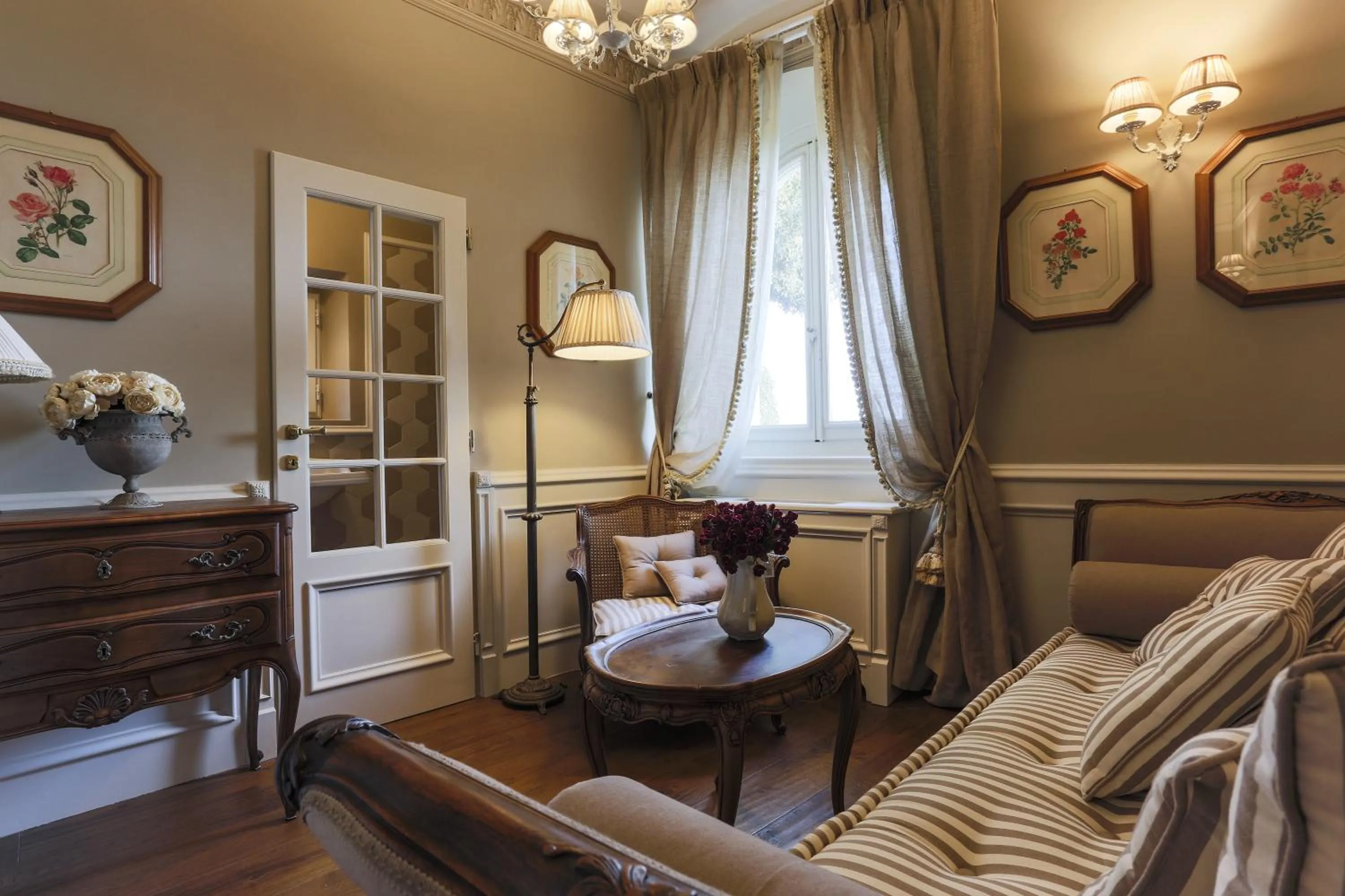 Living room in Villa Le Fontanelle