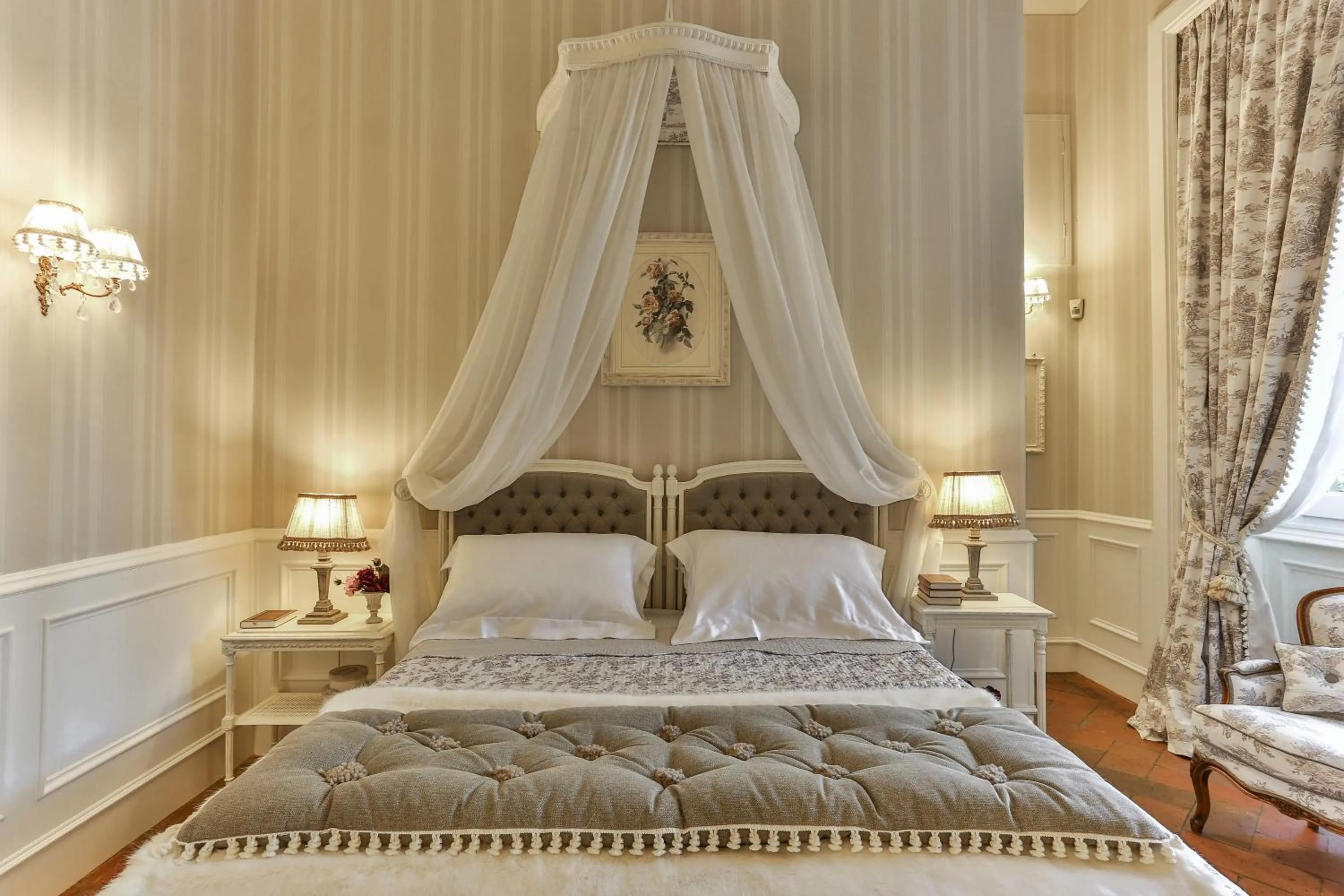 Bedroom, Bed in Villa Le Fontanelle