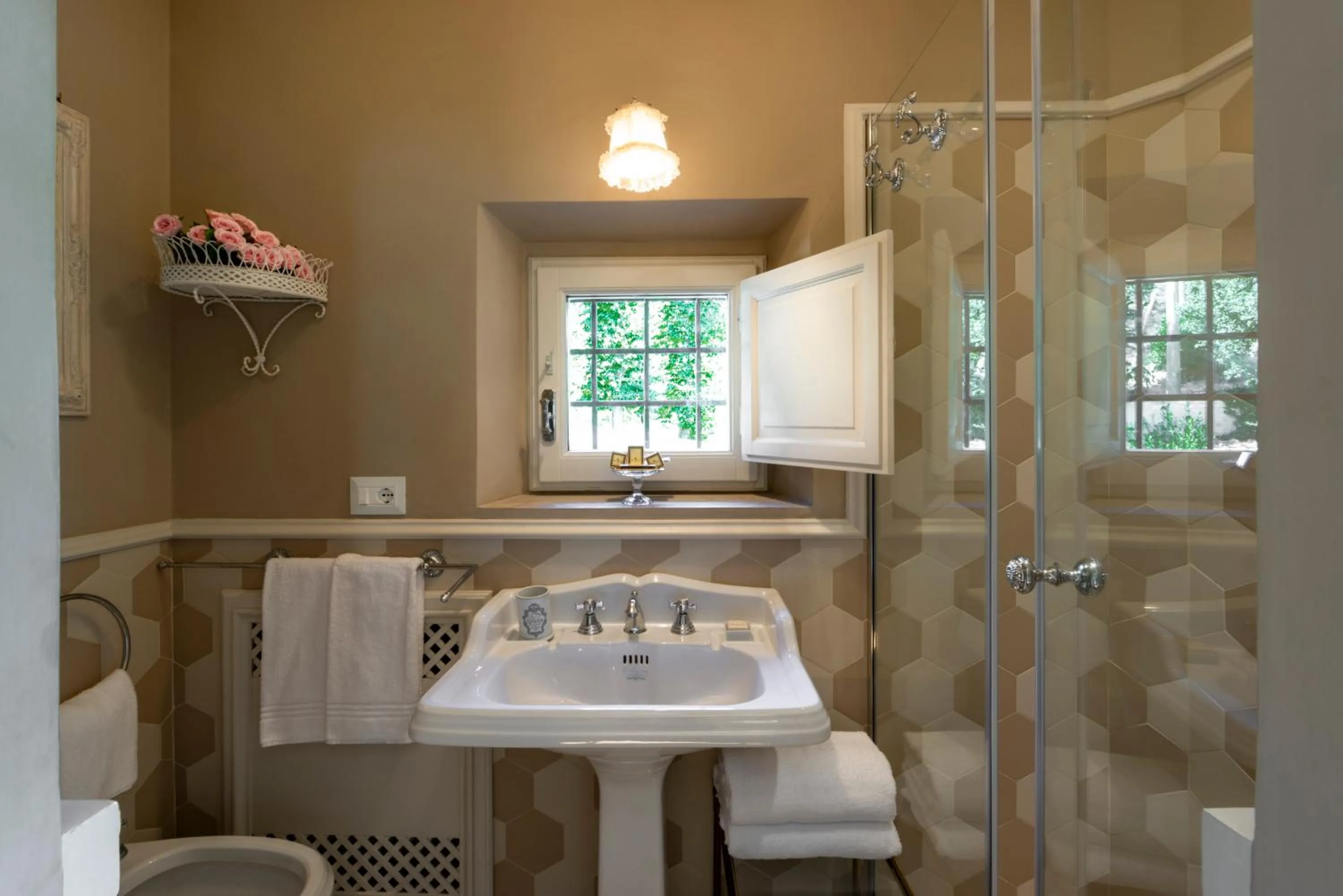 Shower in Villa Le Fontanelle