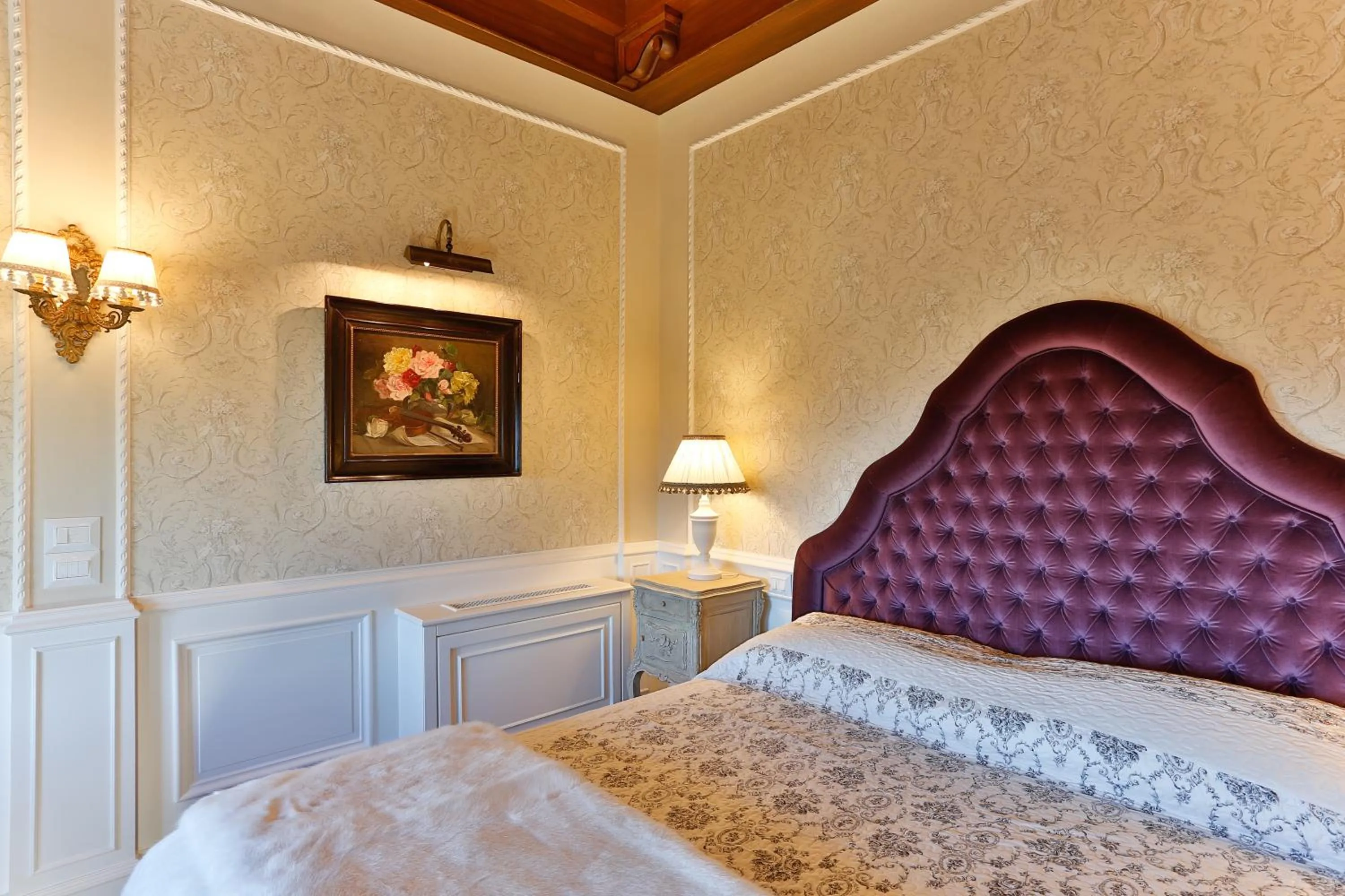 Bed in Villa Le Fontanelle