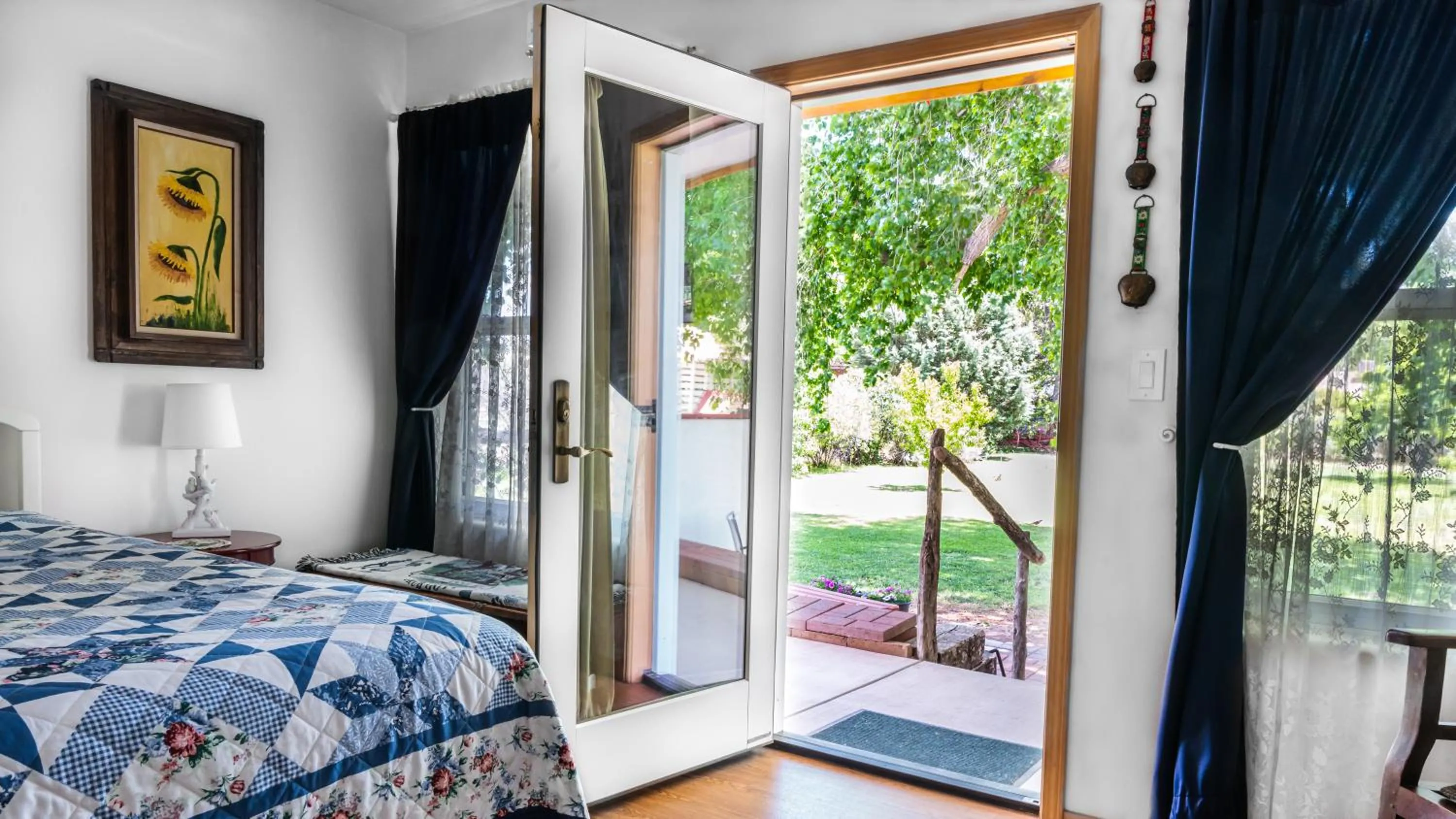 View (from property/room), Bed in Red Horse Bed and Breakfast