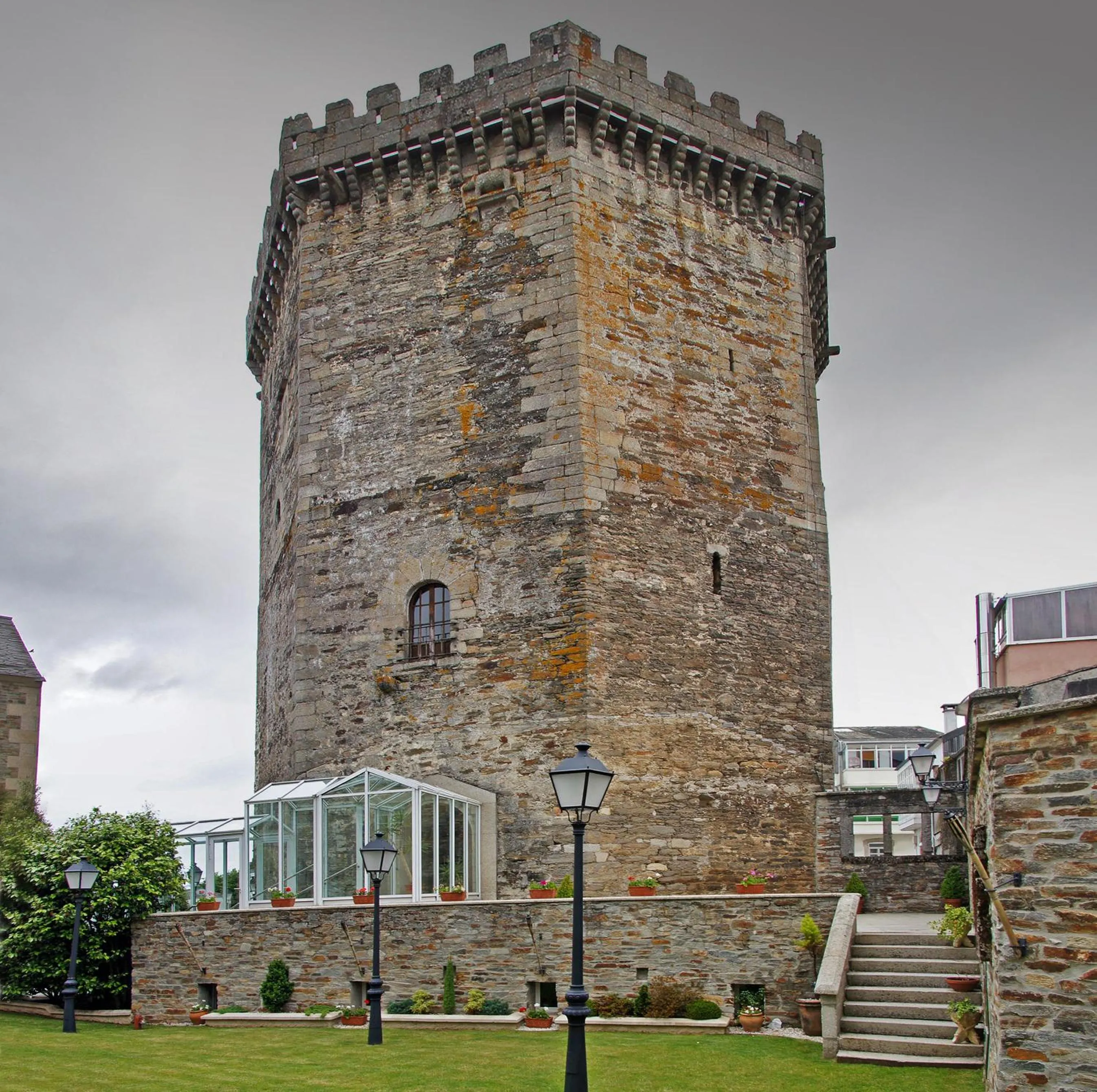 Garden in Parador de Vilalba