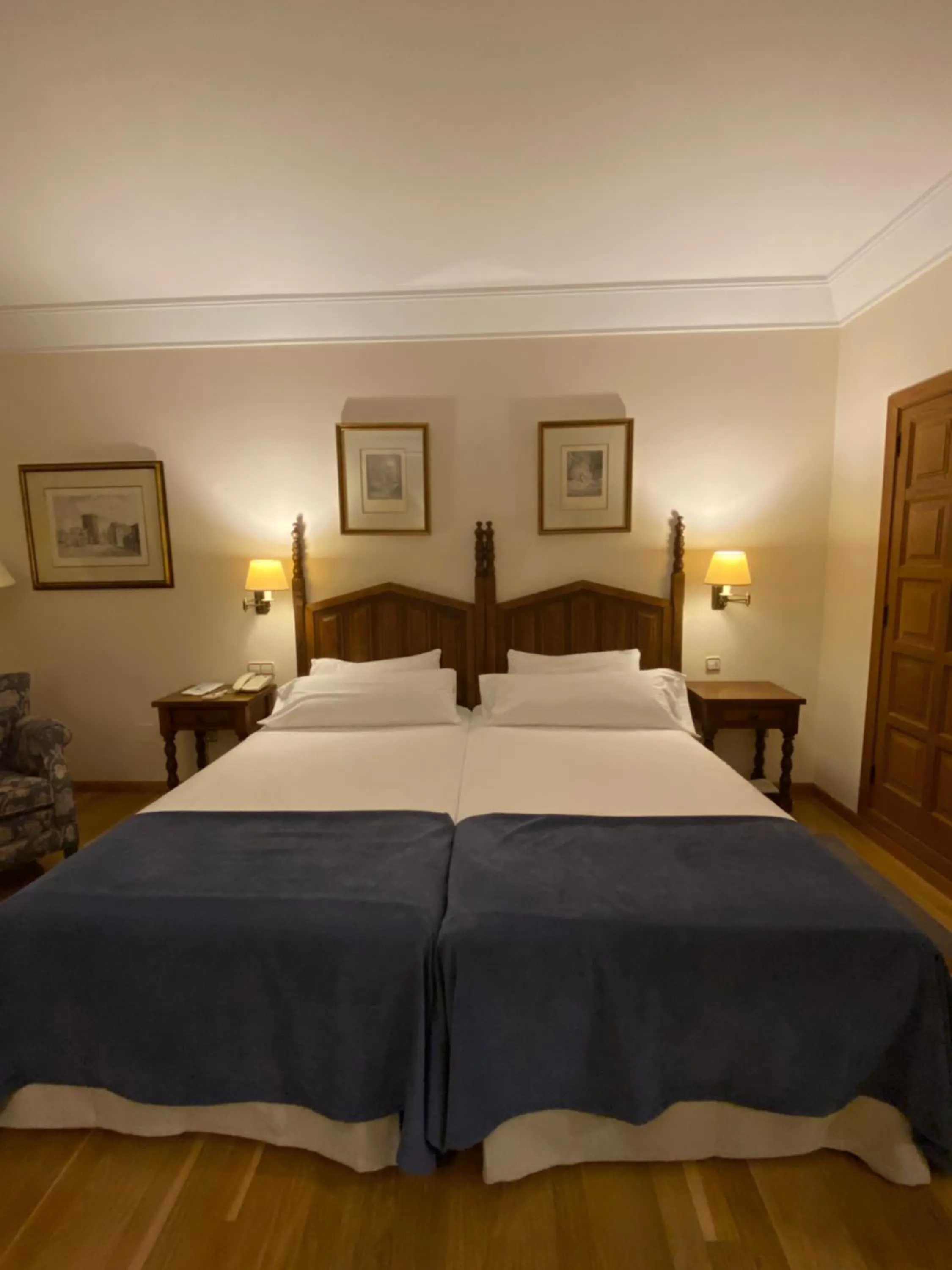 Bed in Parador de Vilalba