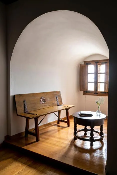 Seating area in Parador de Vilalba