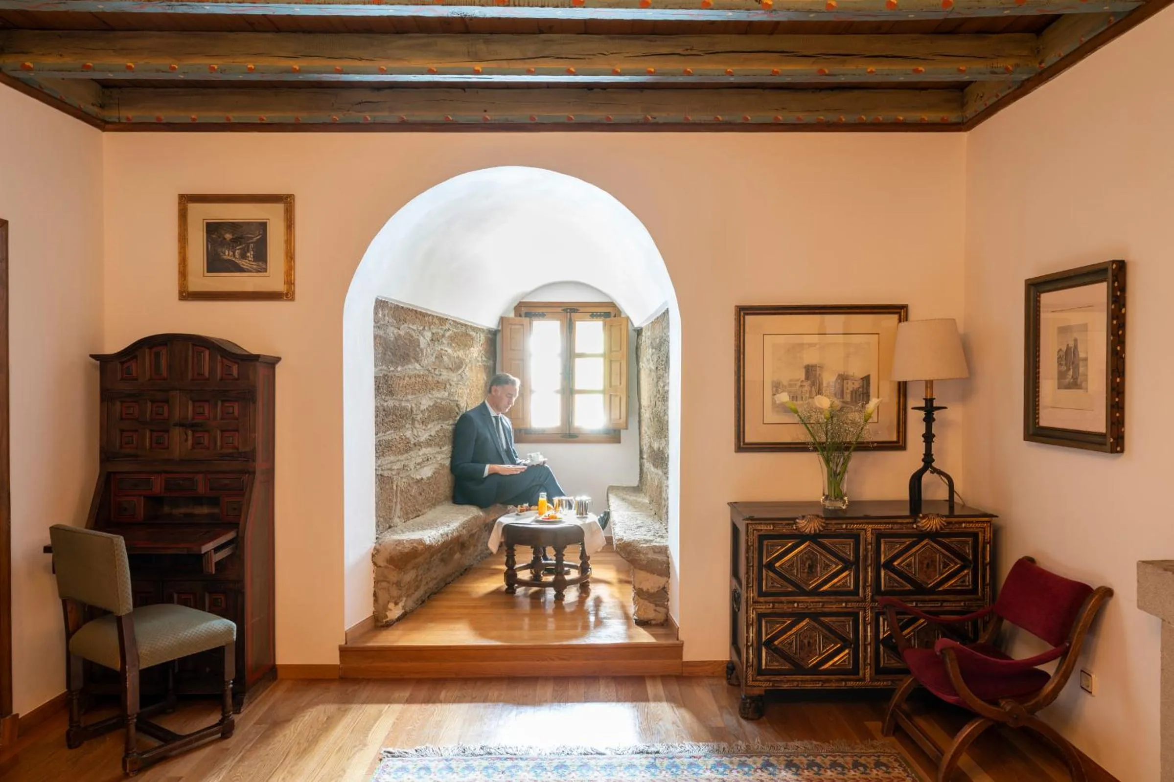 Bedroom in Parador de Vilalba