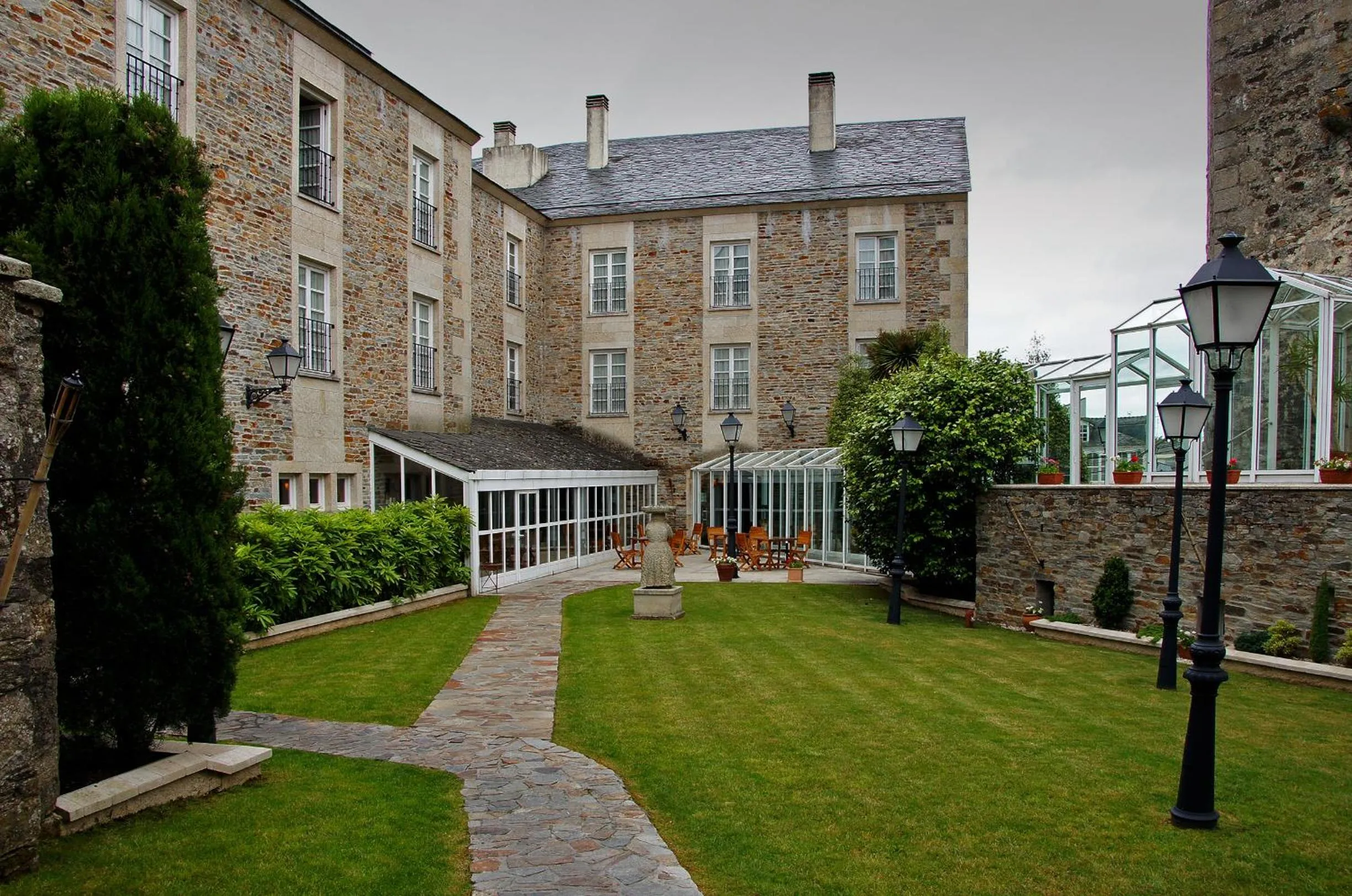 Garden in Parador de Vilalba
