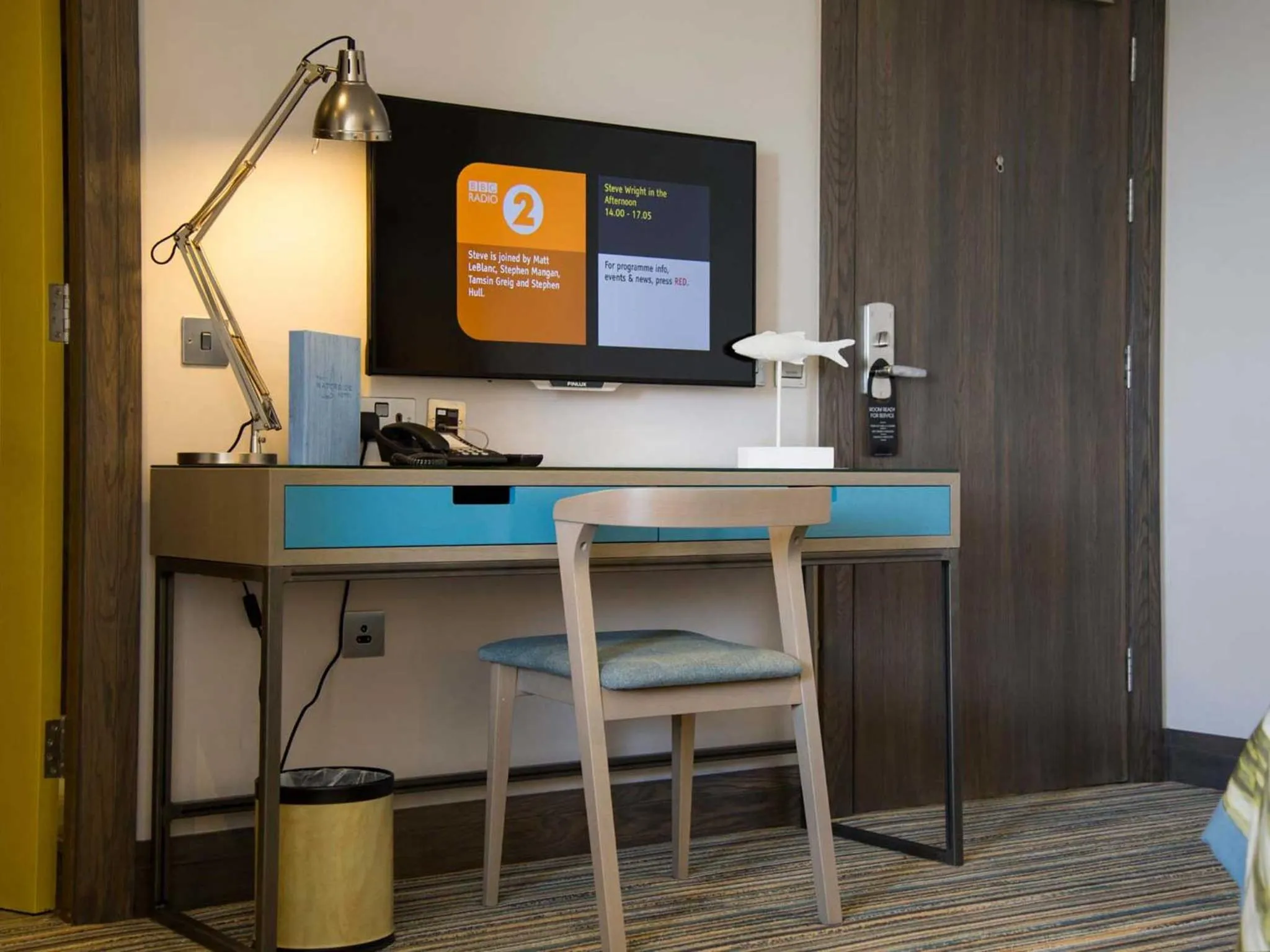 Seating area in The Waterside Hotel