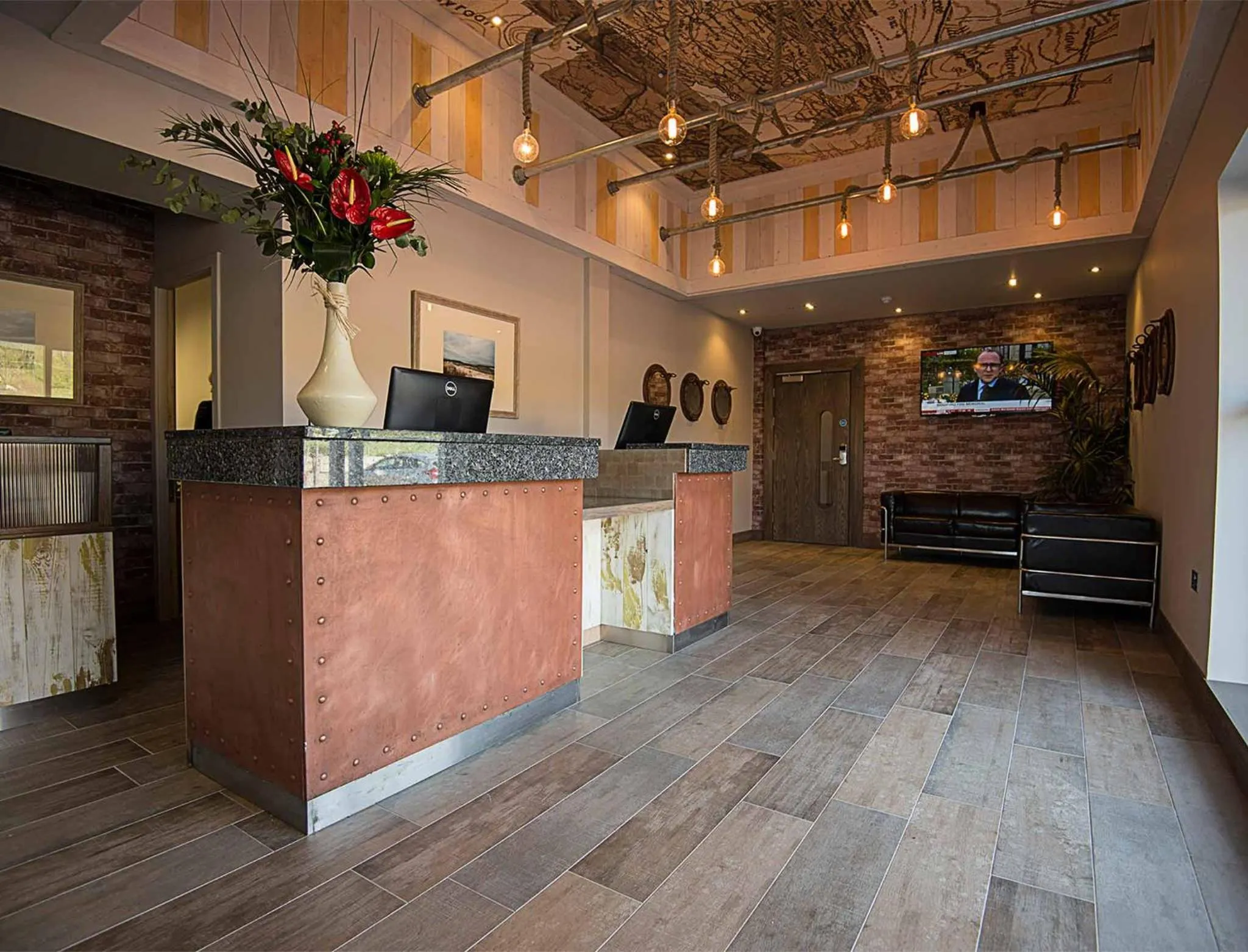 Lobby or reception in The Waterside Hotel