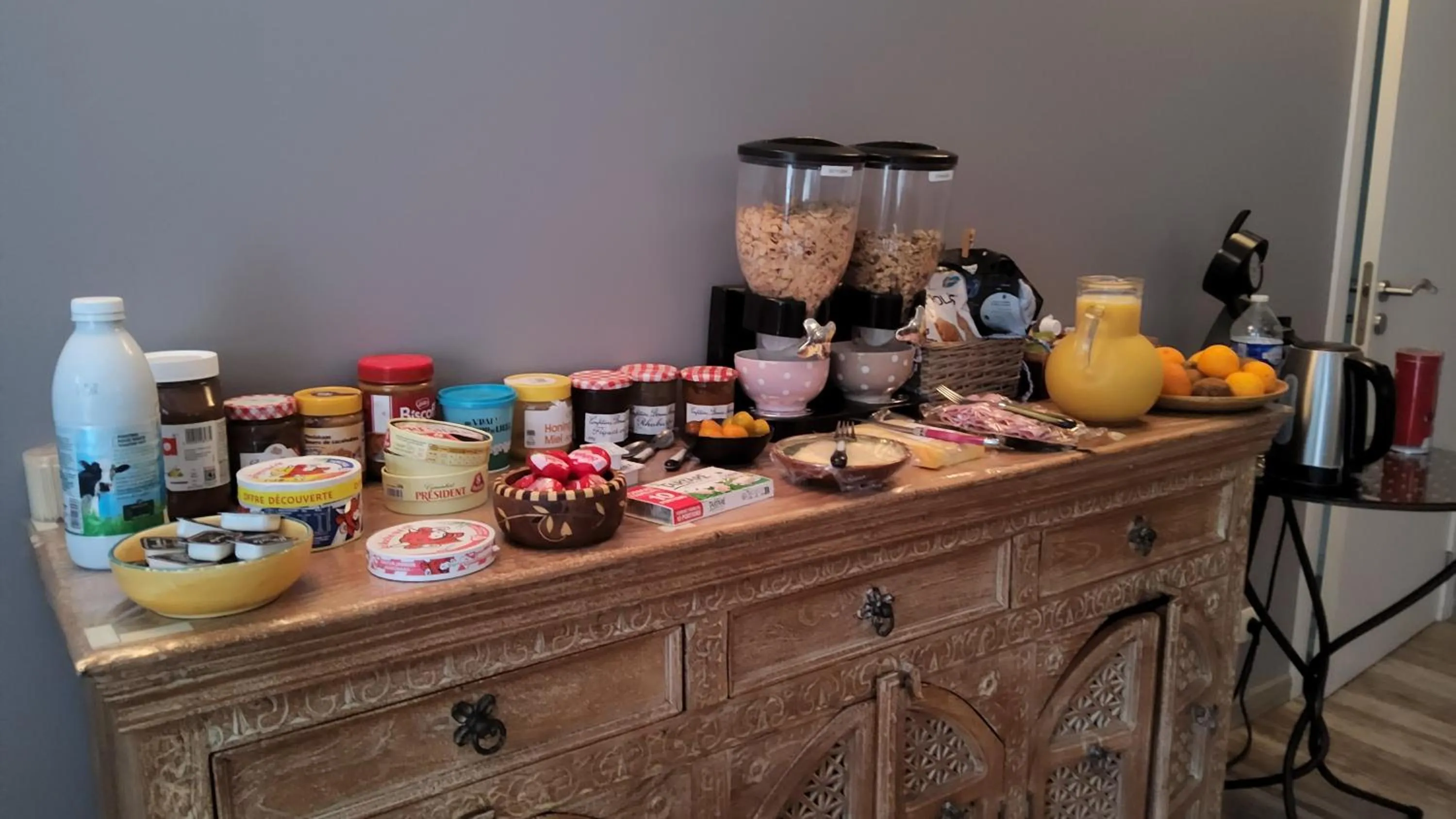 Breakfast in Mer et Sable B&B