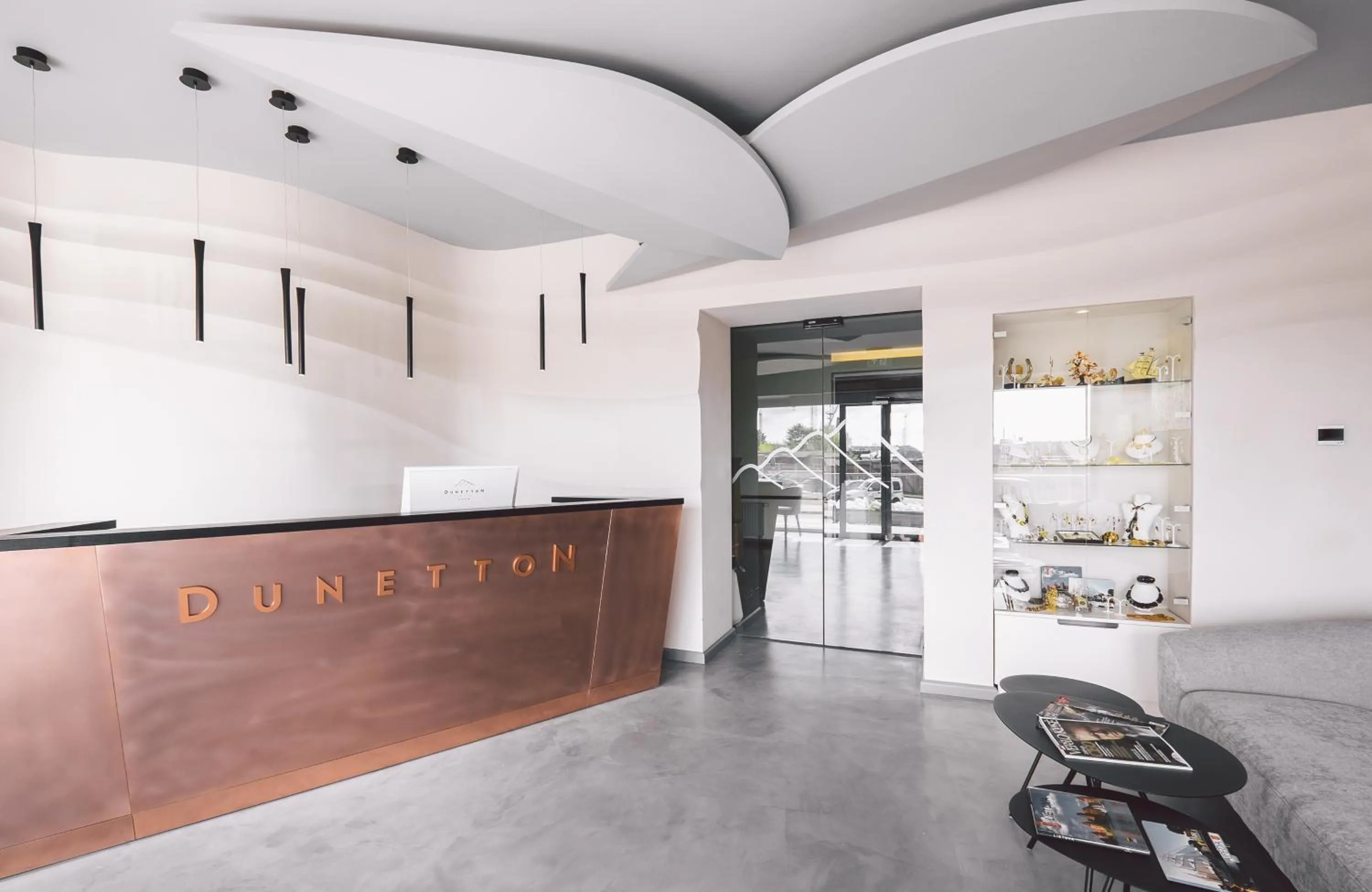 Lobby or reception in Dunetton - self check-in hotel