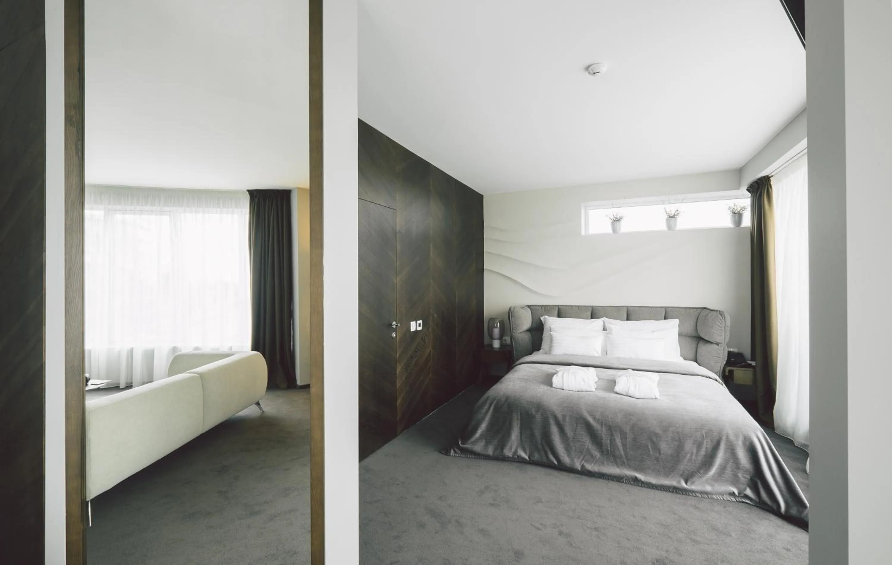 Bed in Dunetton - self check-in hotel