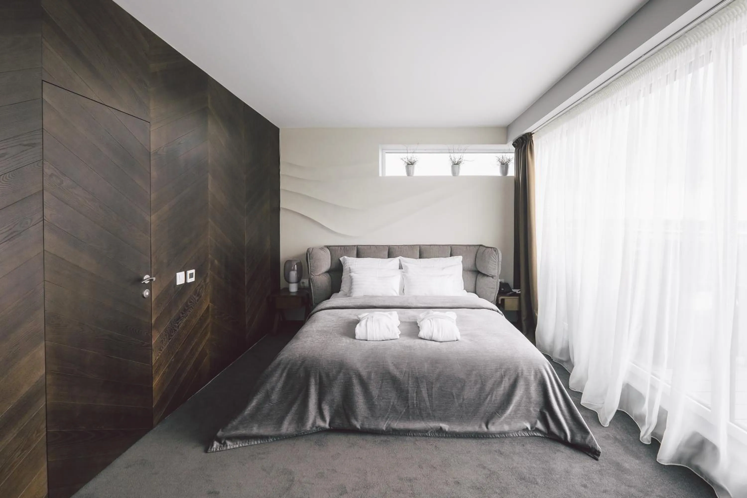 Bed in Dunetton - self check-in hotel