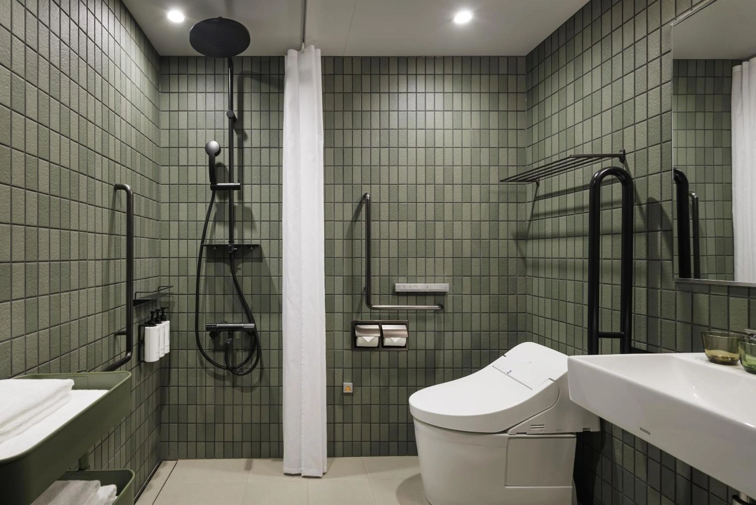 Bathroom in Caption By Hyatt Kabutocho Tokyo