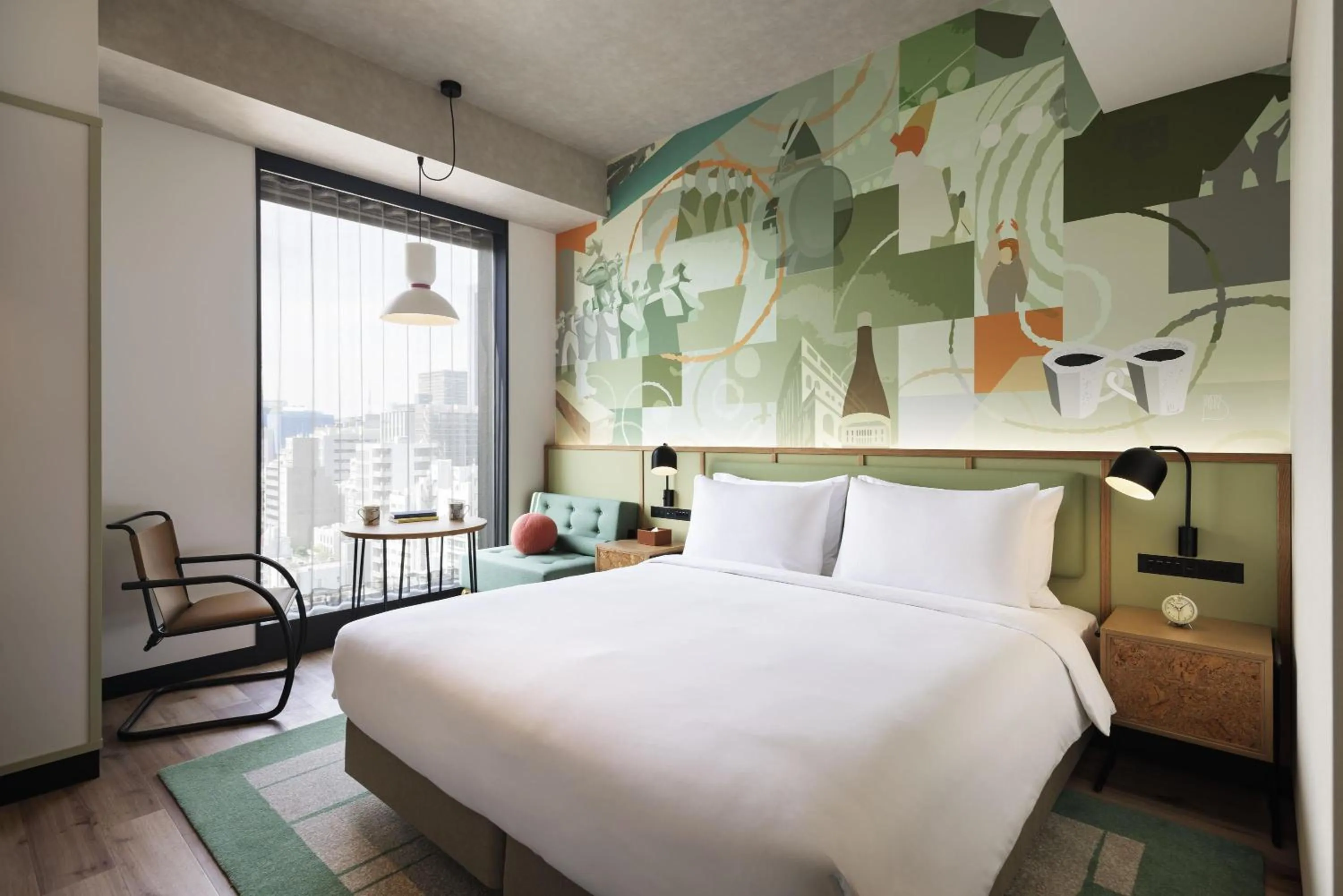 Bedroom, Bed in Caption By Hyatt Kabutocho Tokyo