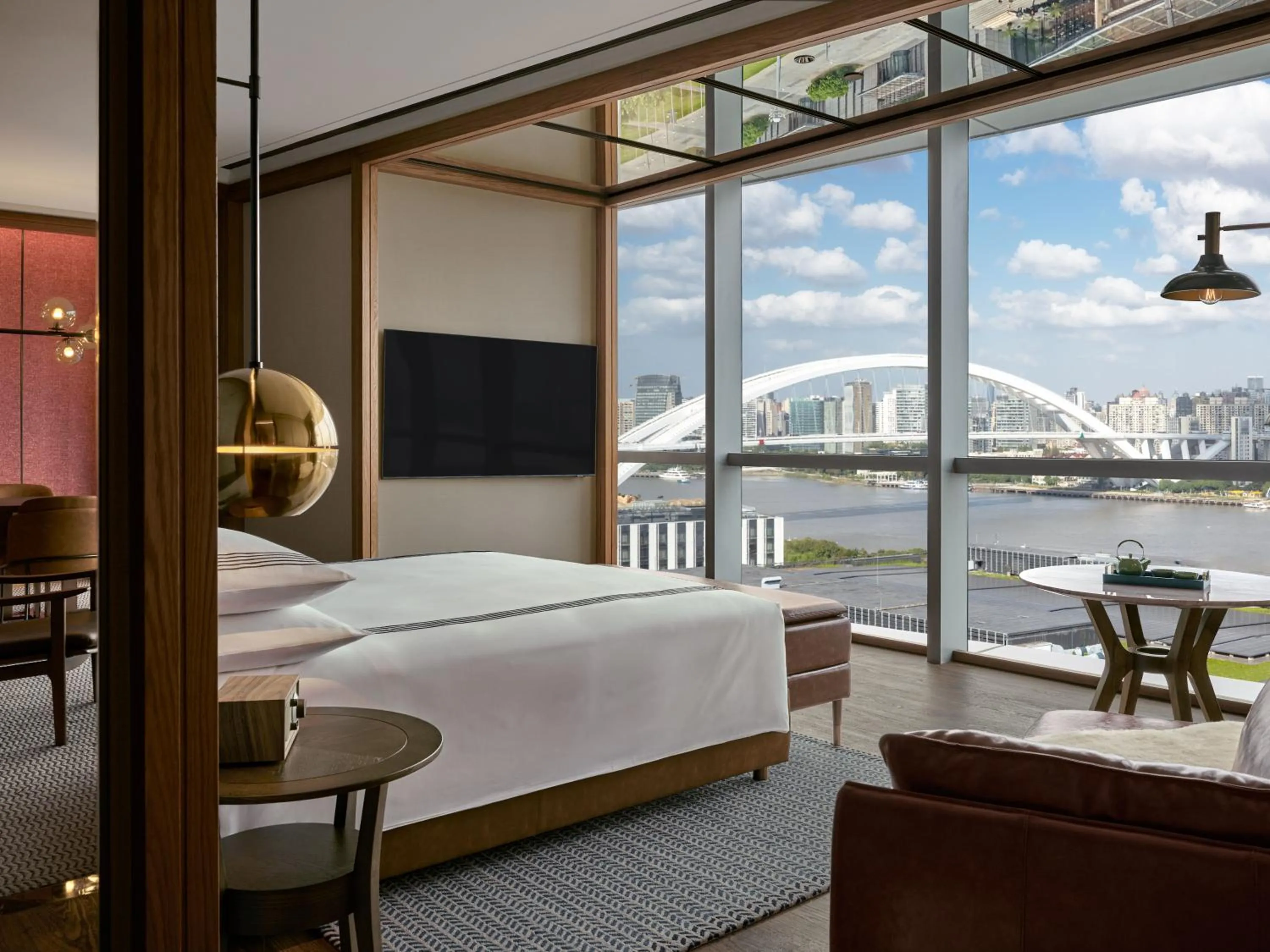 Bedroom, Bed in Thompson Shanghai Expo