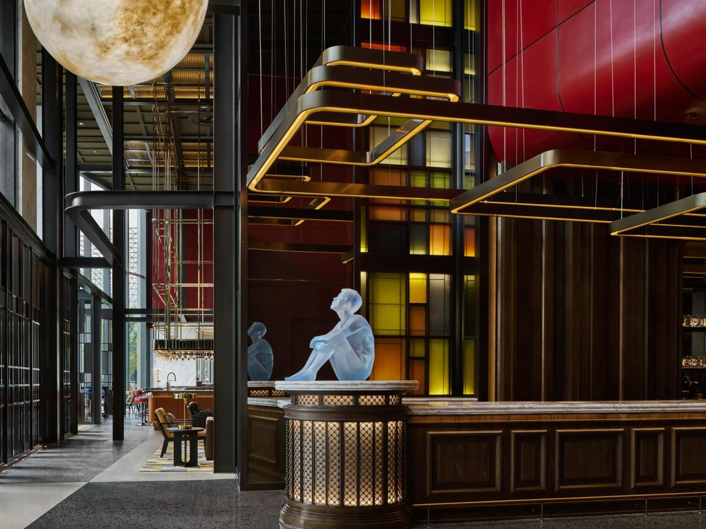 Lobby or reception in Thompson Shanghai Expo