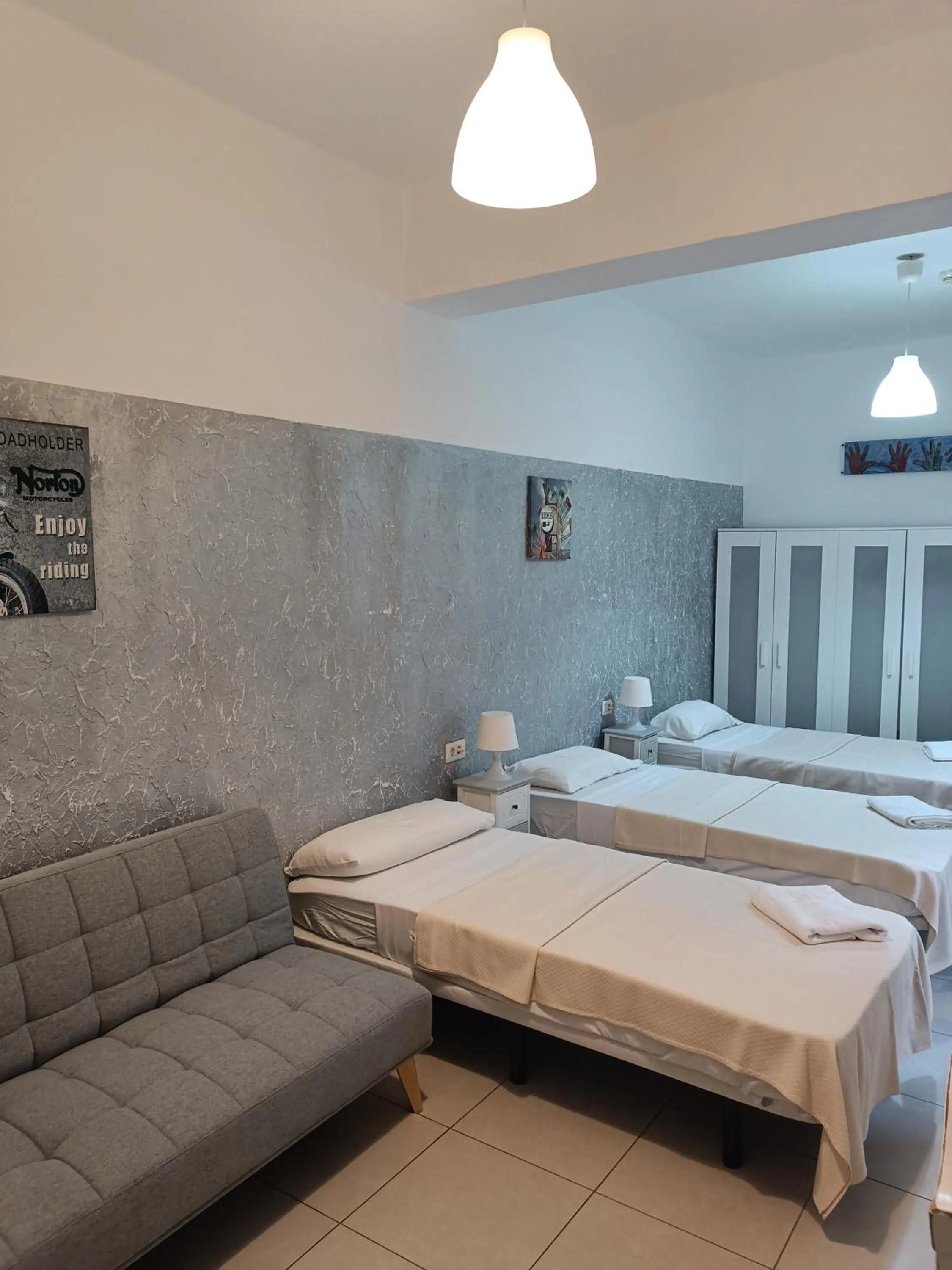 Bed in Hotel Horizonte