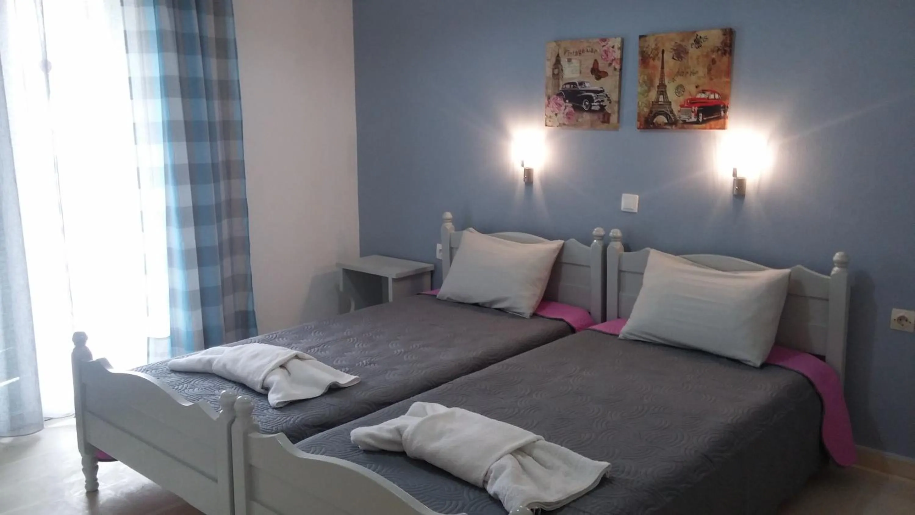 Bedroom, Bed in Ammos Apartments