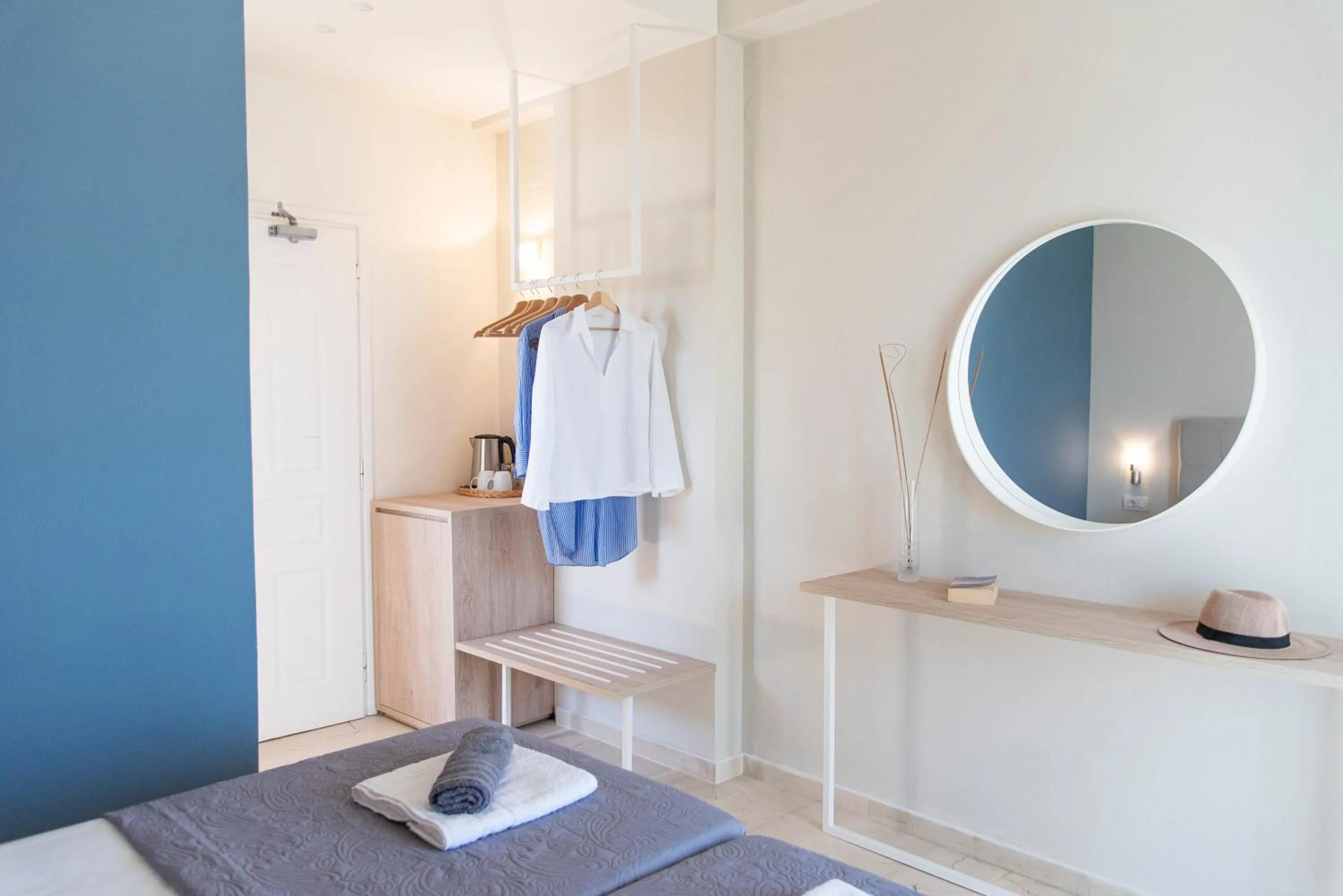 Bedroom in Ammos Apartments