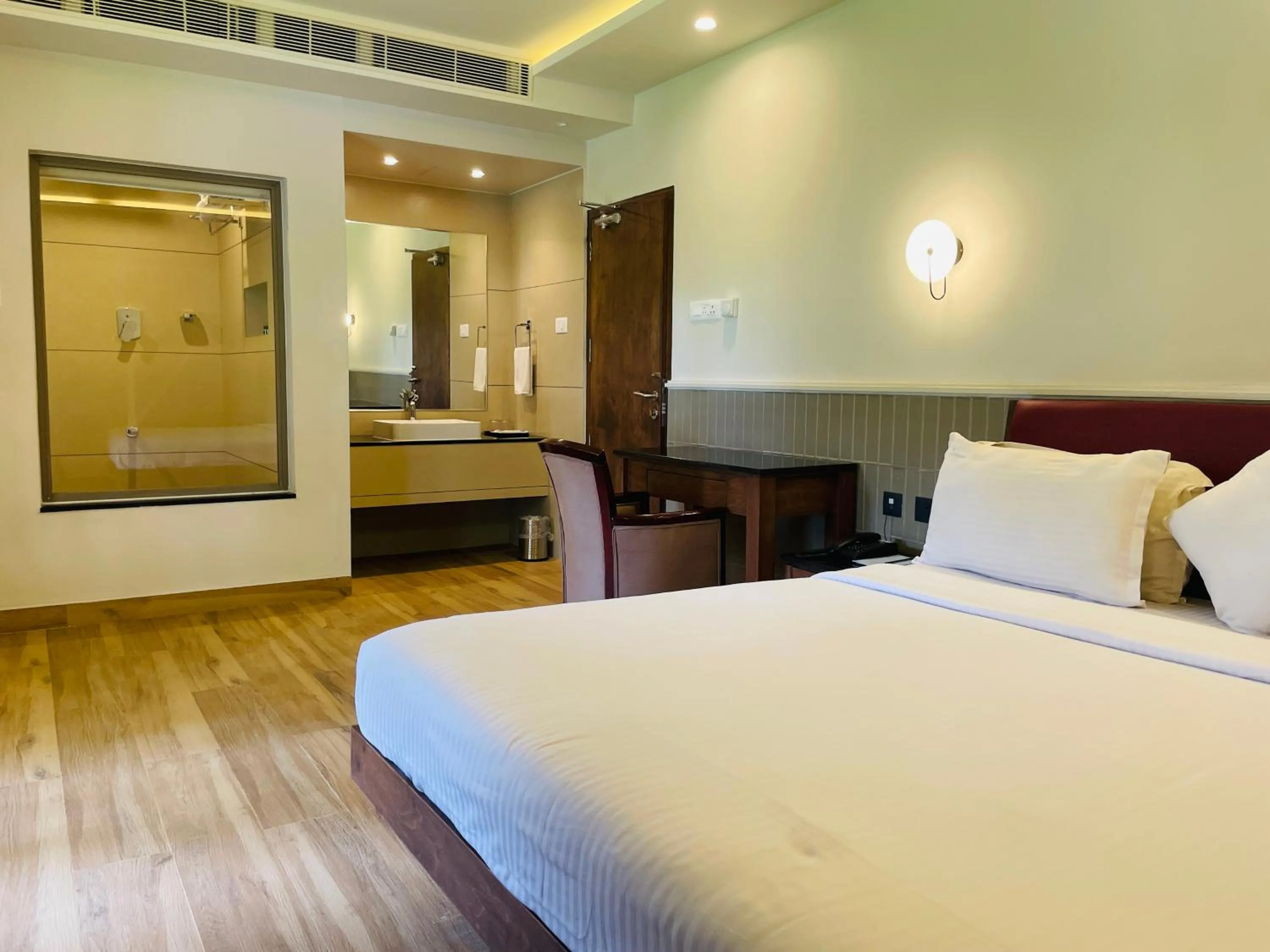 Bed in Hotel KPM Tripenta