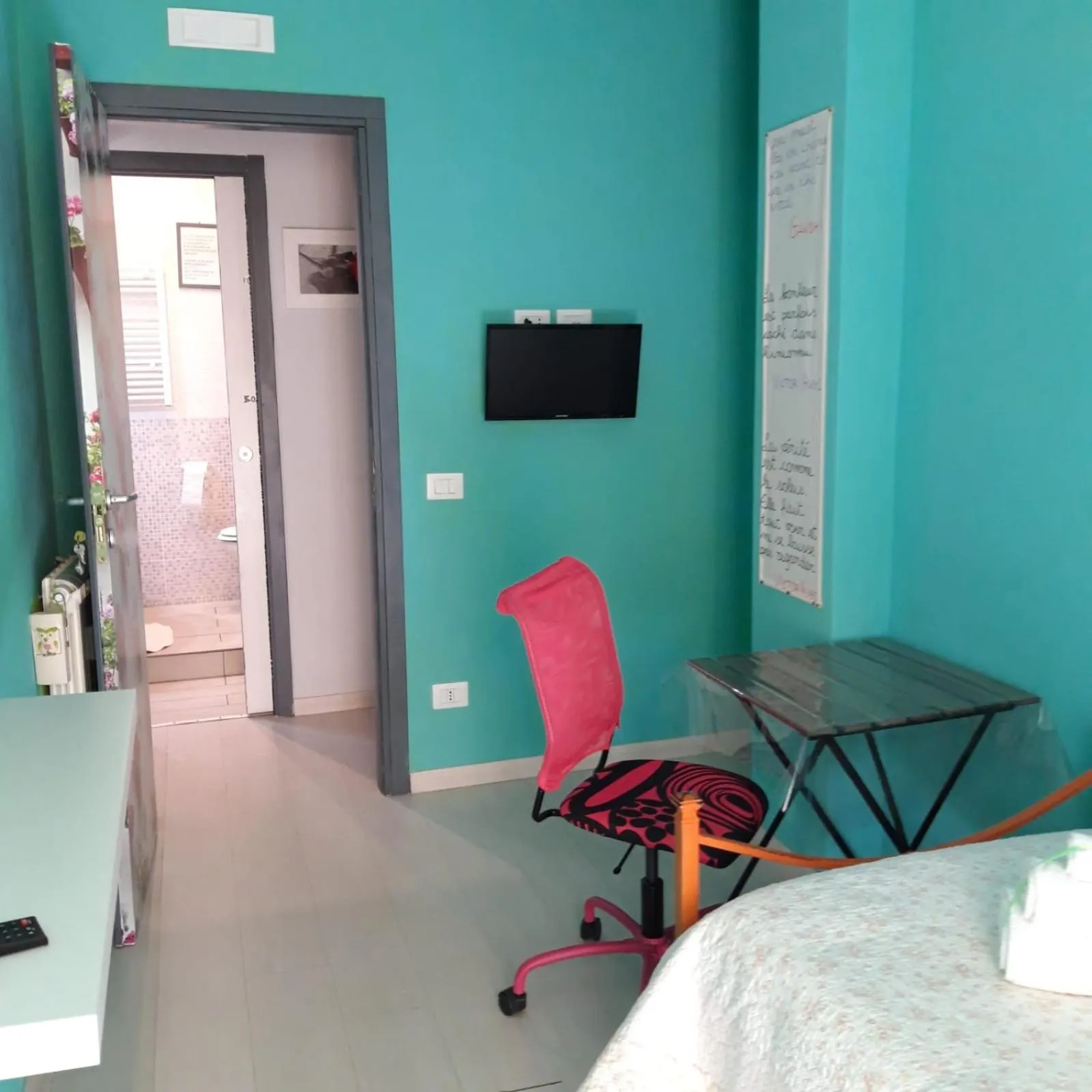 Area and facilities, TV/Entertainment Center in B&B Da Ninetta