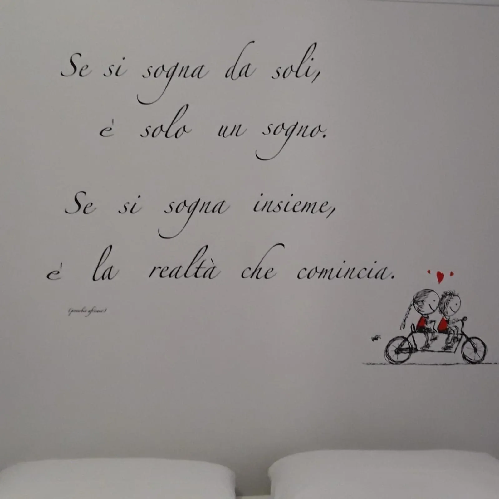 Decorative detail in B&B Da Ninetta