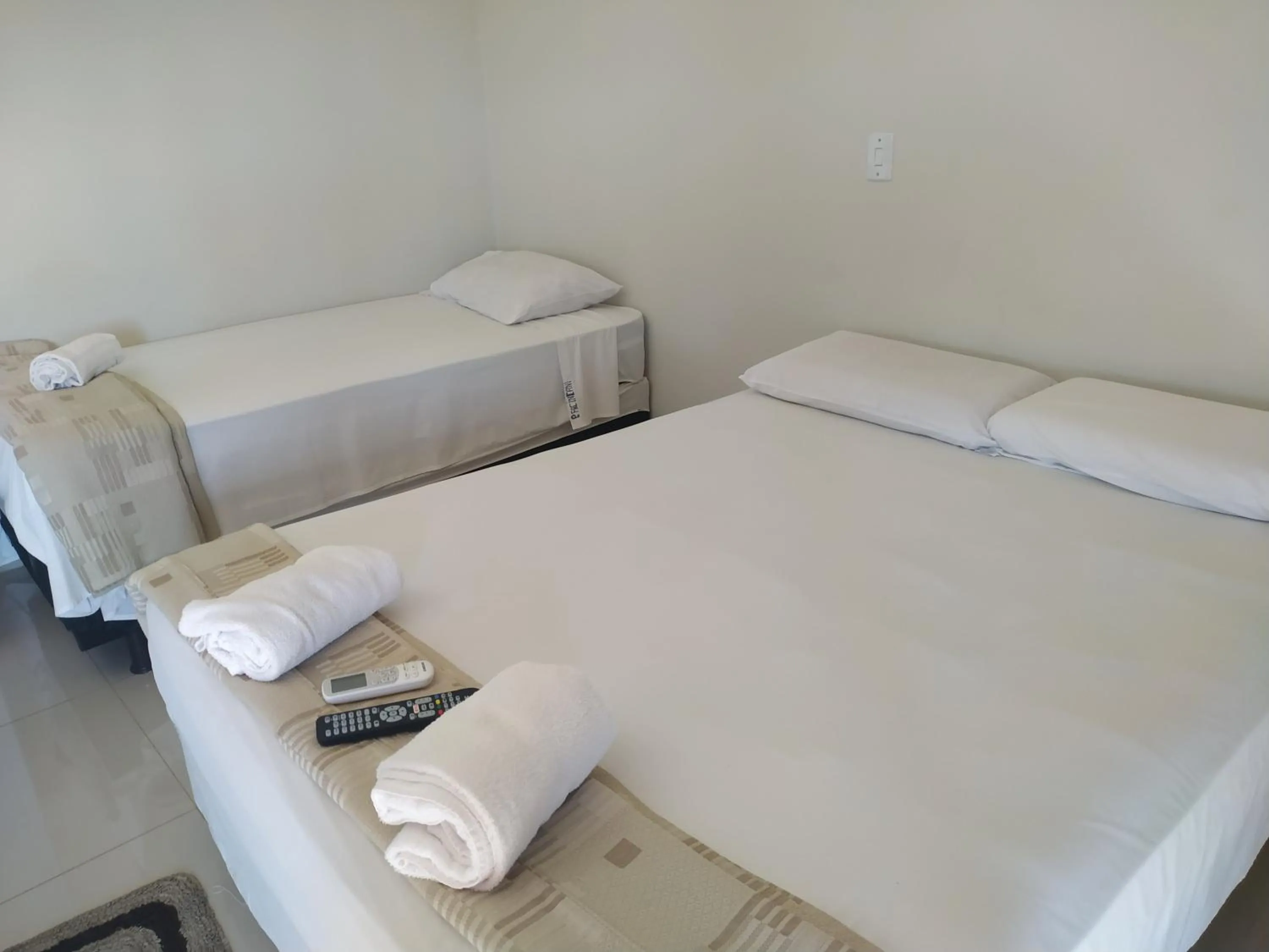 Bed in Pousada Facincani