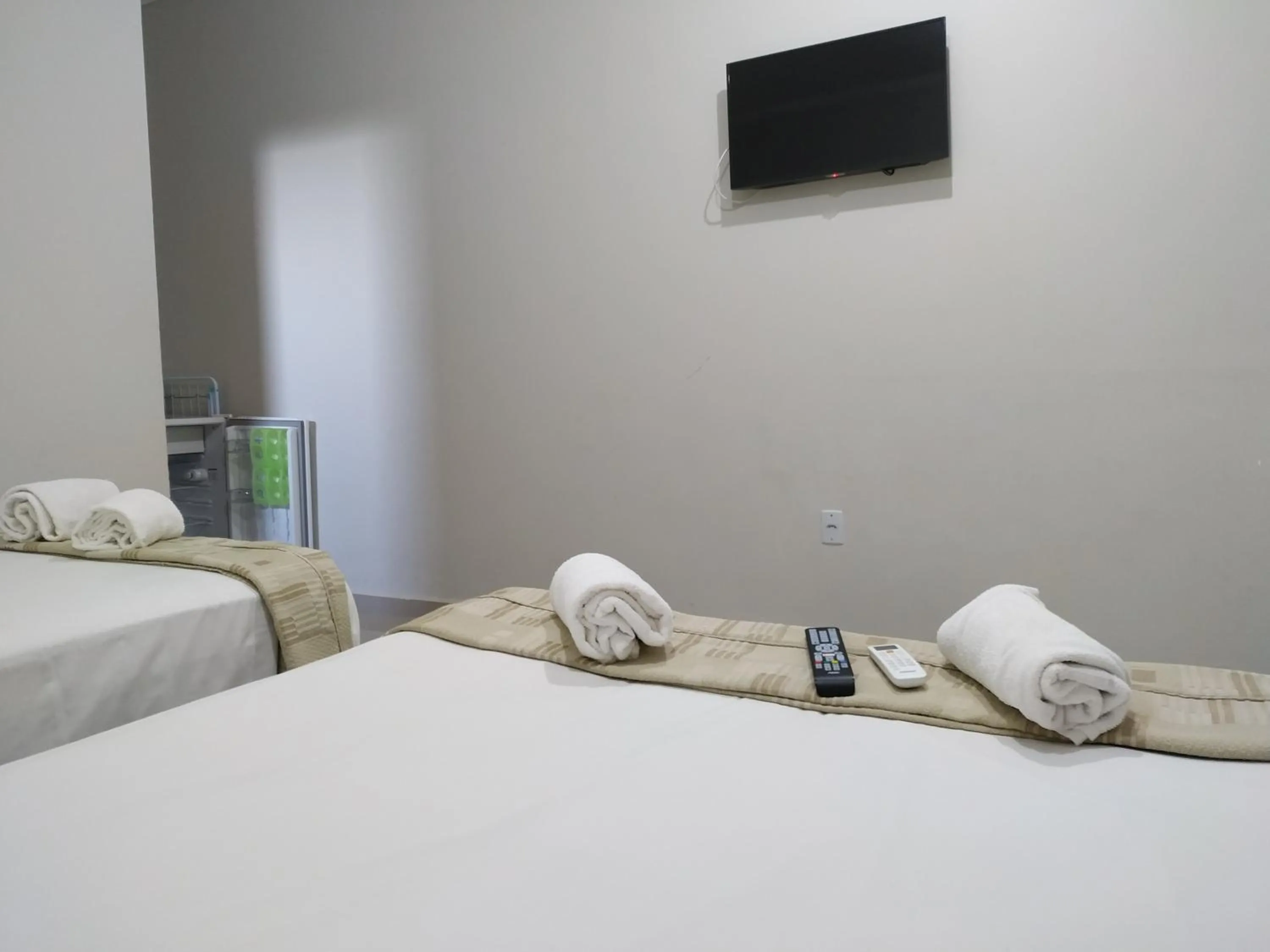 Bed in Pousada Facincani