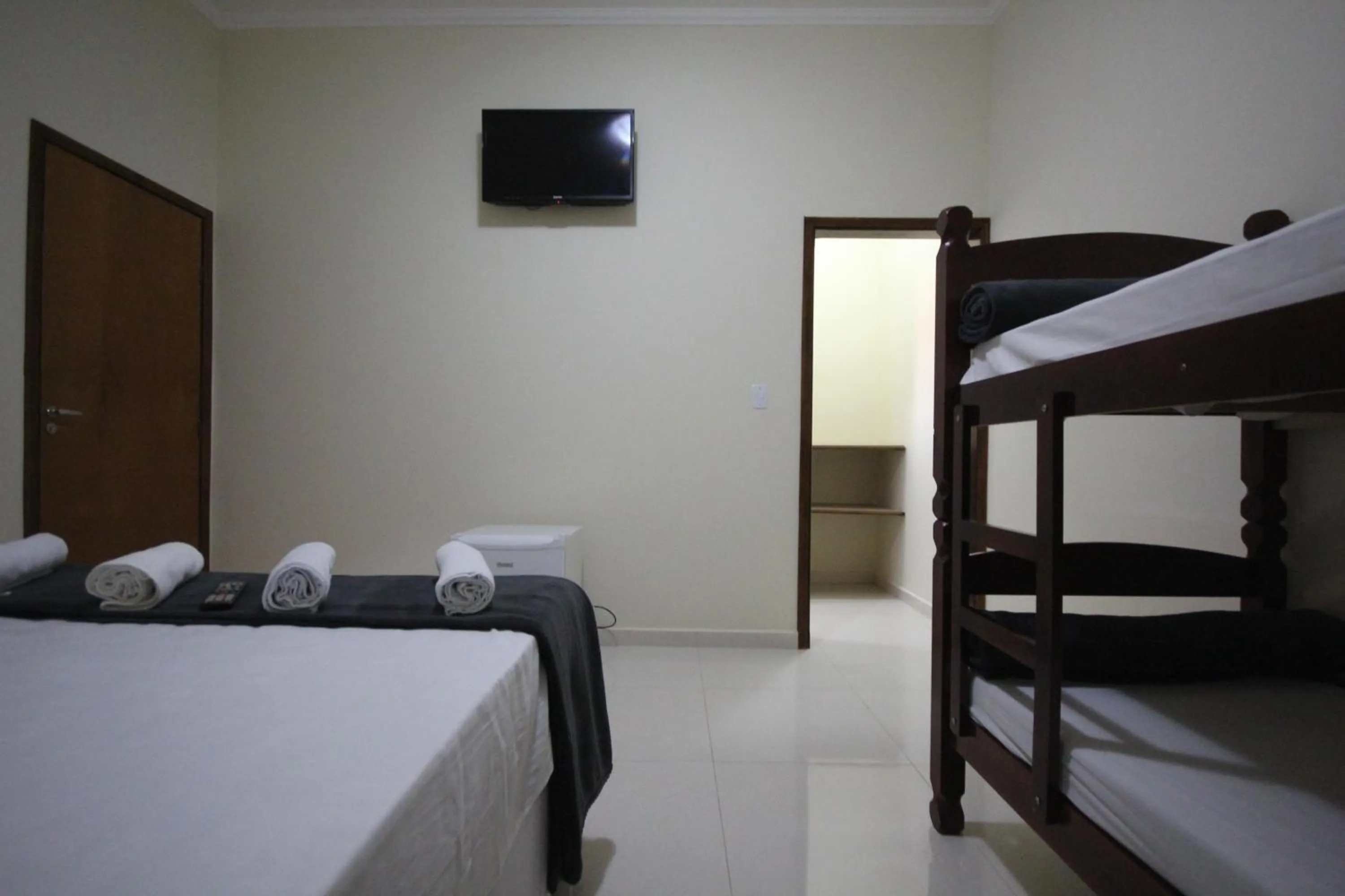 Bed in Pousada Facincani