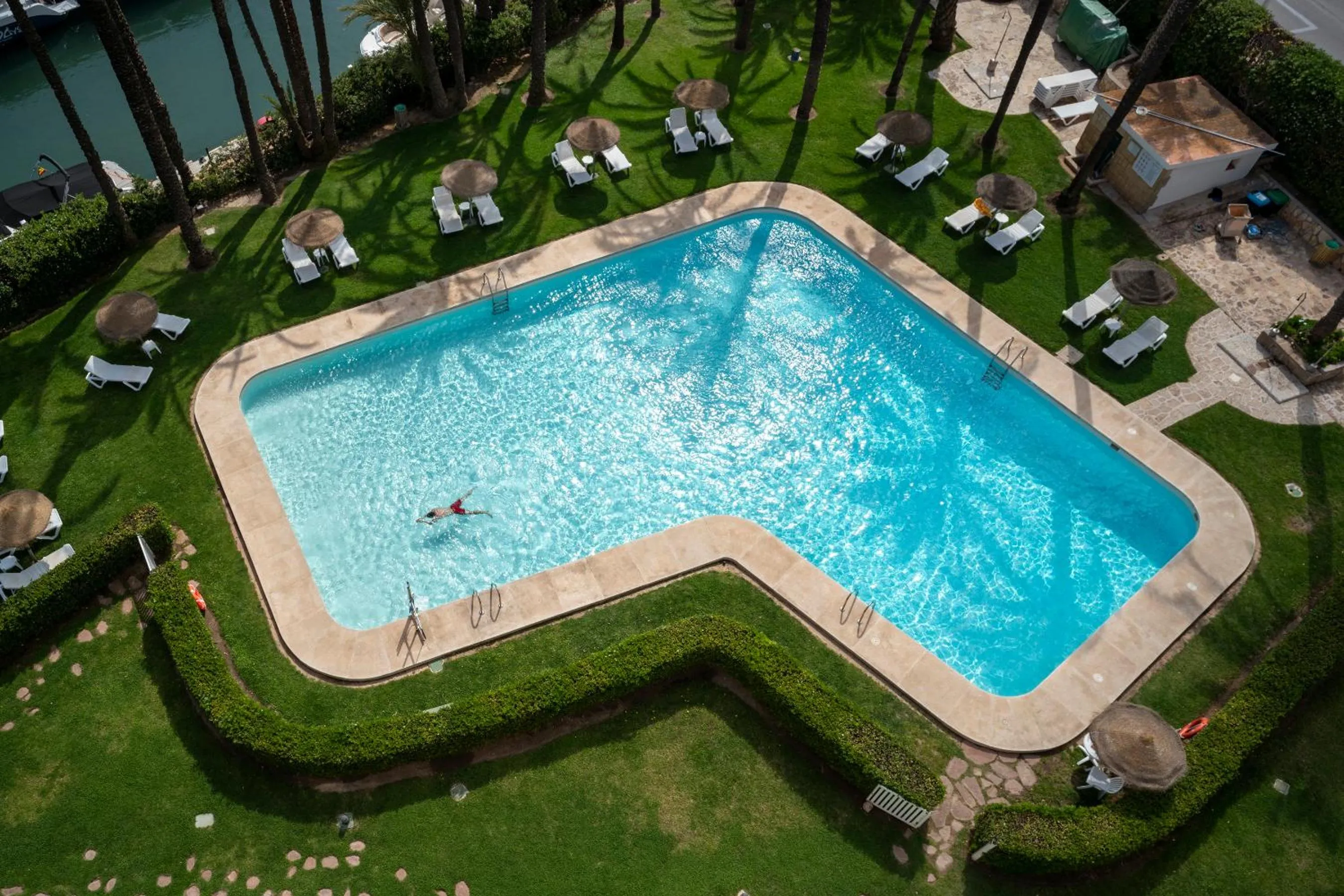 Swimming pool in Parador de Jávea