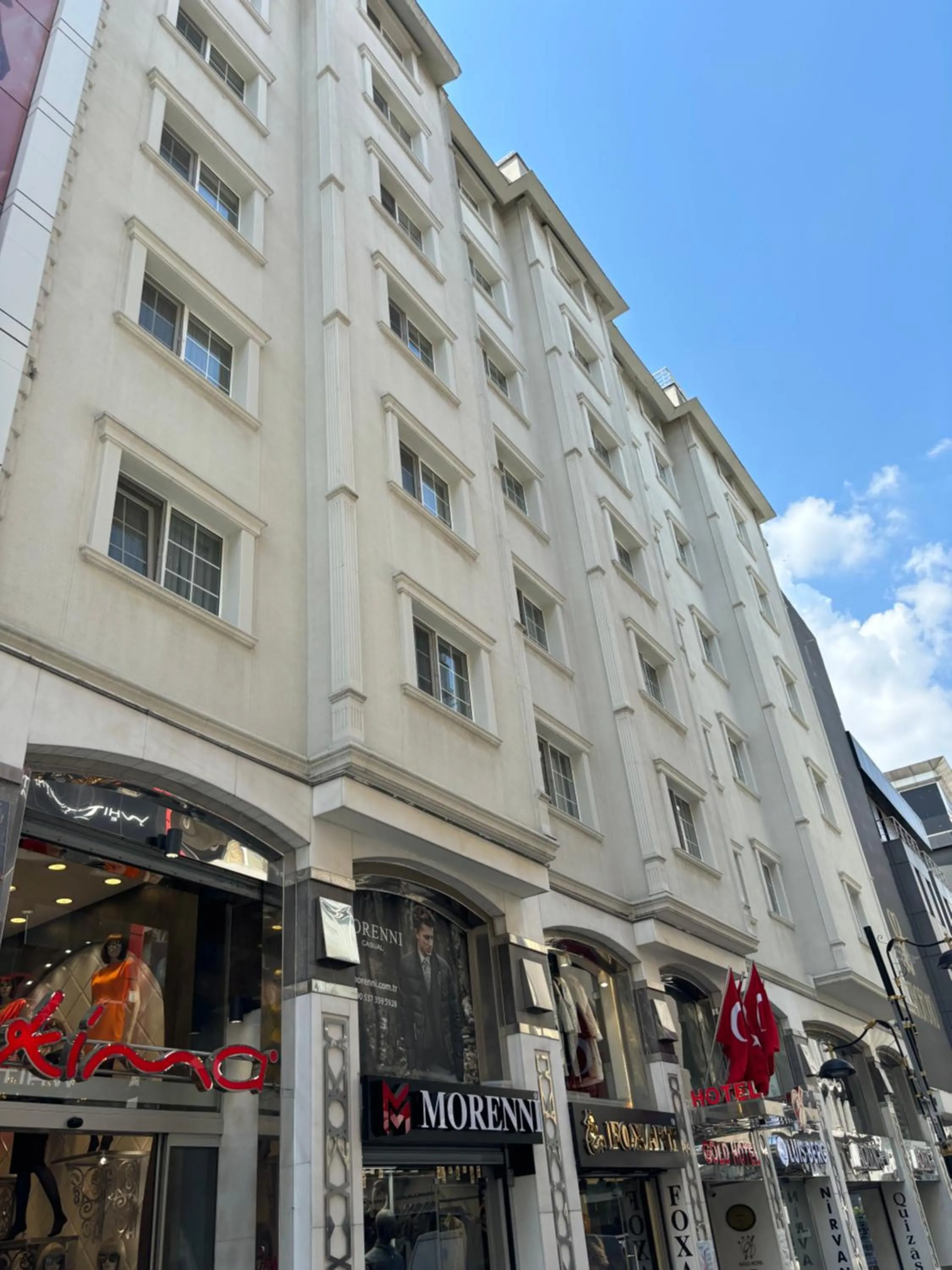 Property building in Gold Hotel