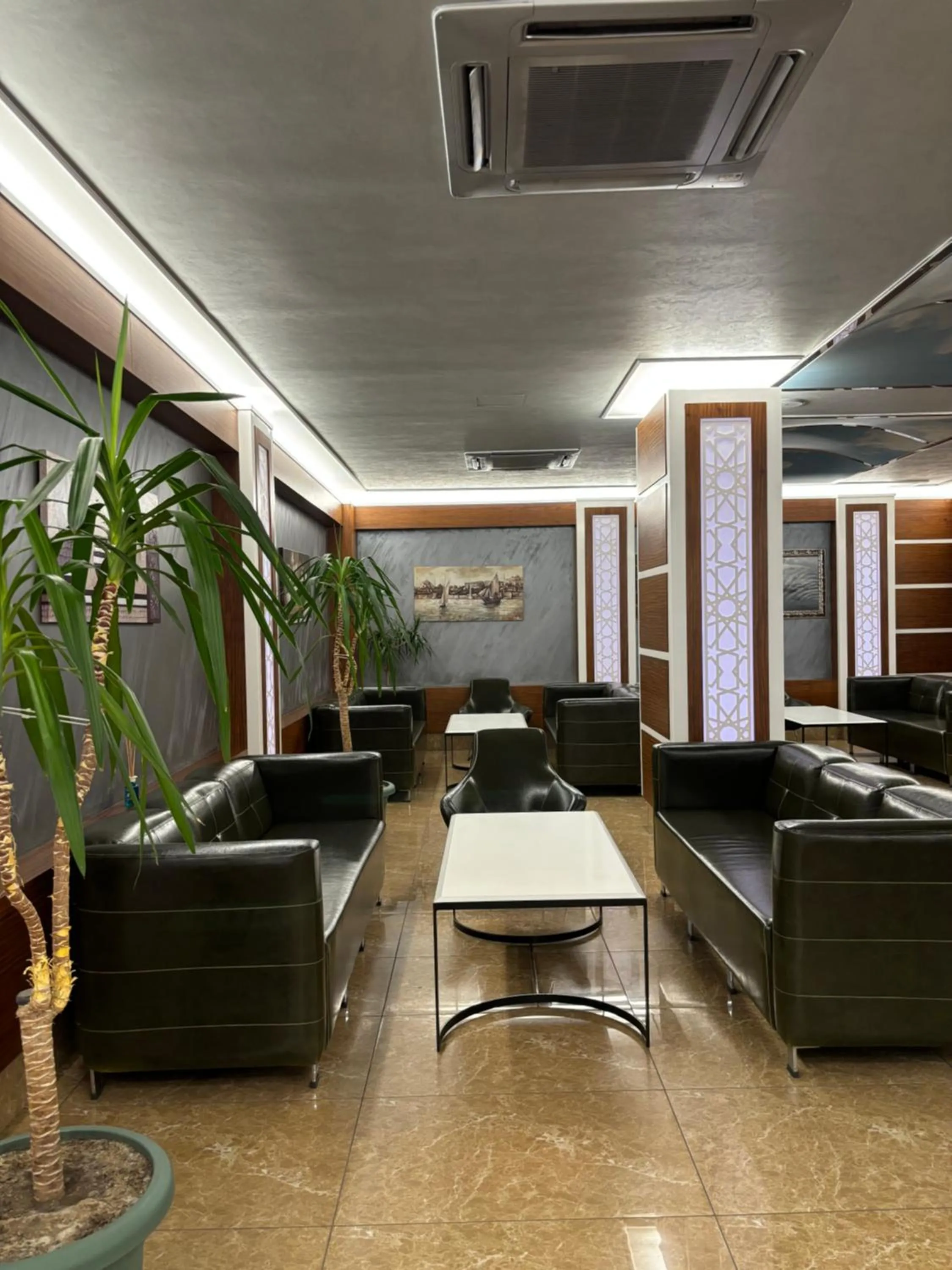 Seating area in Gold Hotel