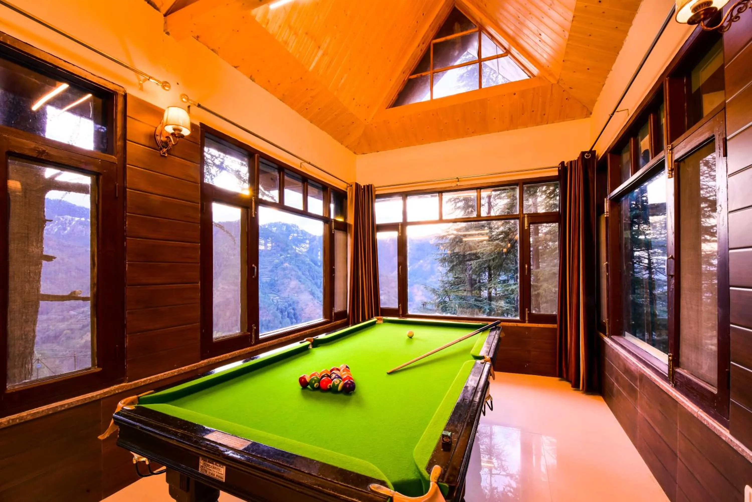 Billiard in Zostel Homes Mashobra (Shimla)