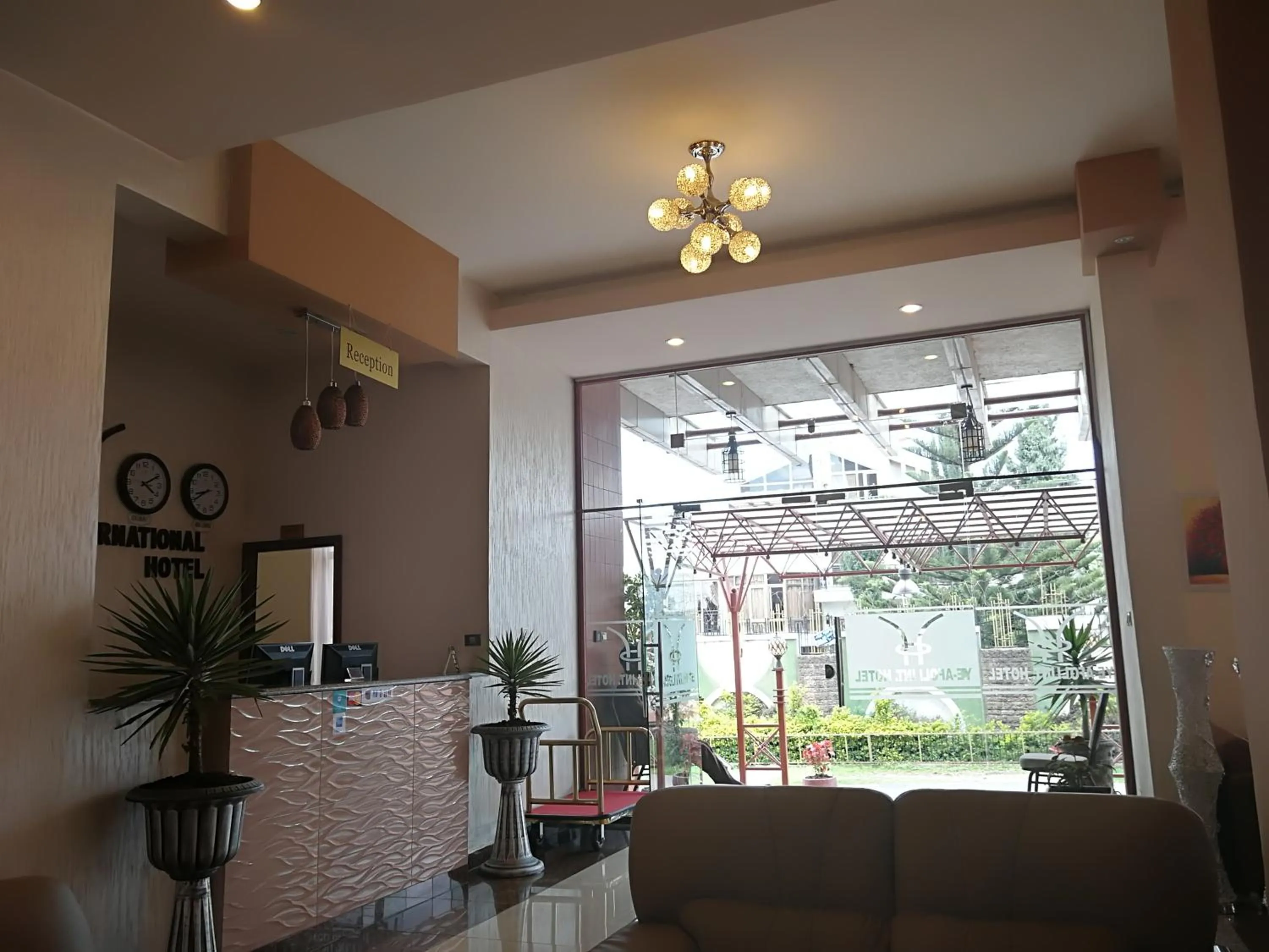 Lobby or reception in Ye Afoli International Hotel