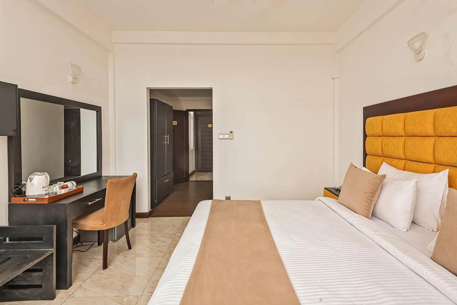 Bed in Beverly Beach Hotel & Transit