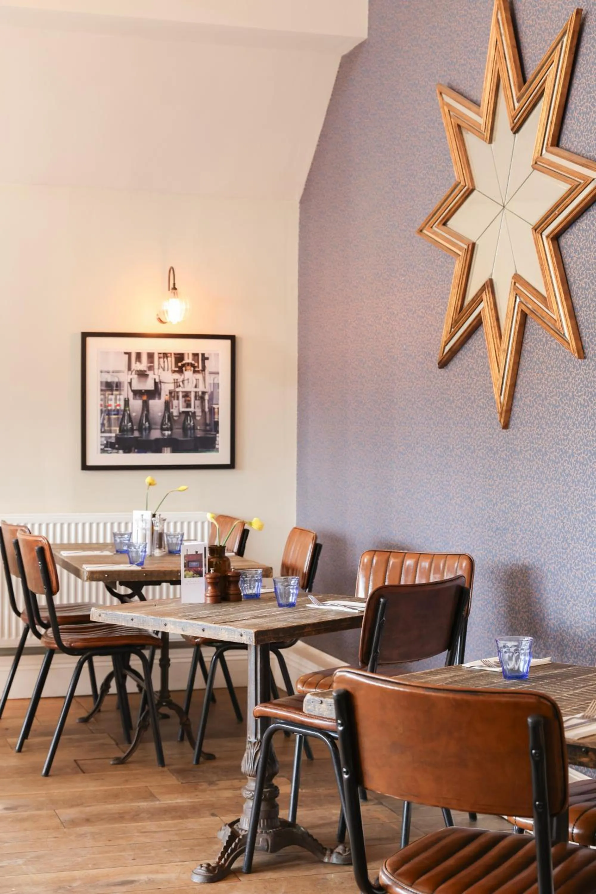 Dining area in The Goudhurst Inn