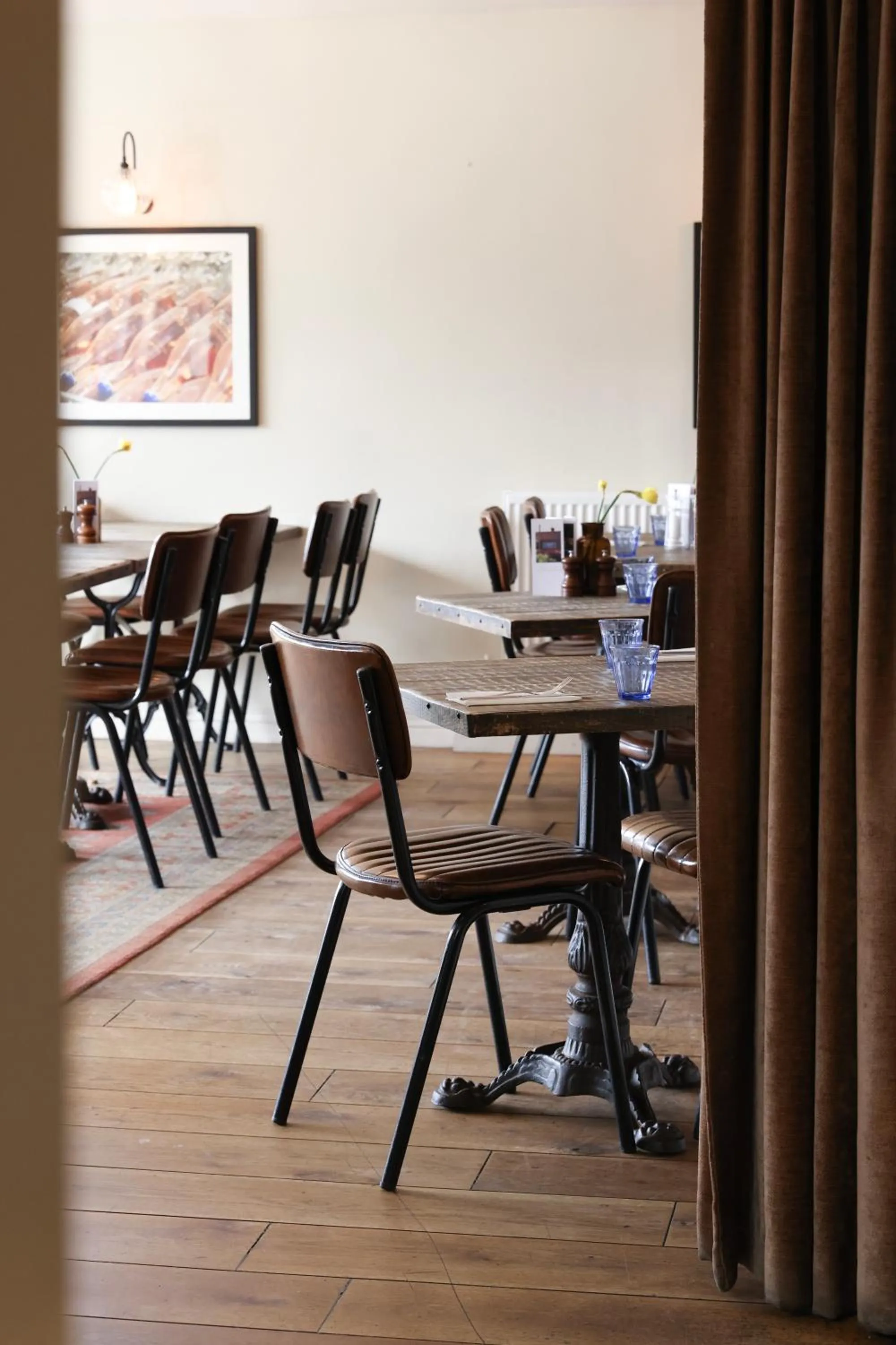 Dining area in The Goudhurst Inn