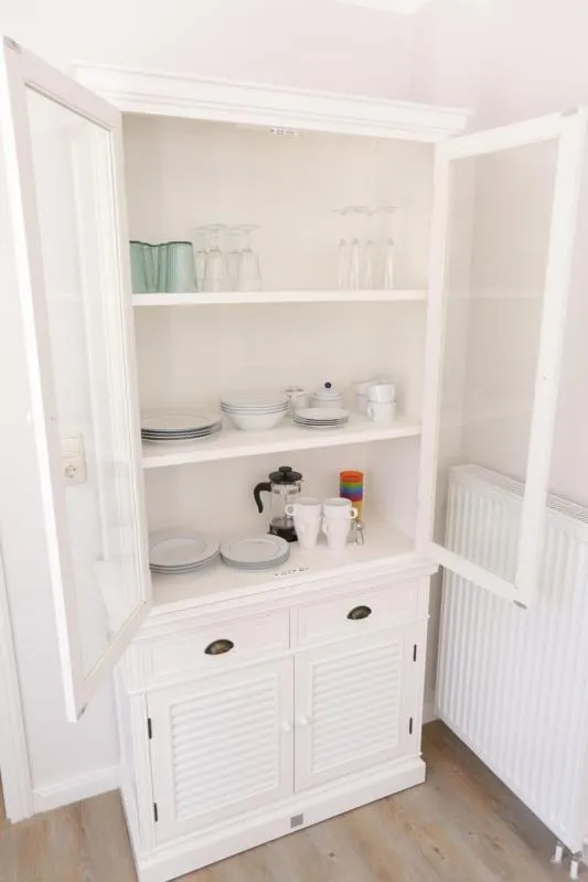 Kitchen or kitchenette in Hotel & Ferienunterkünfte Hus Seeblick