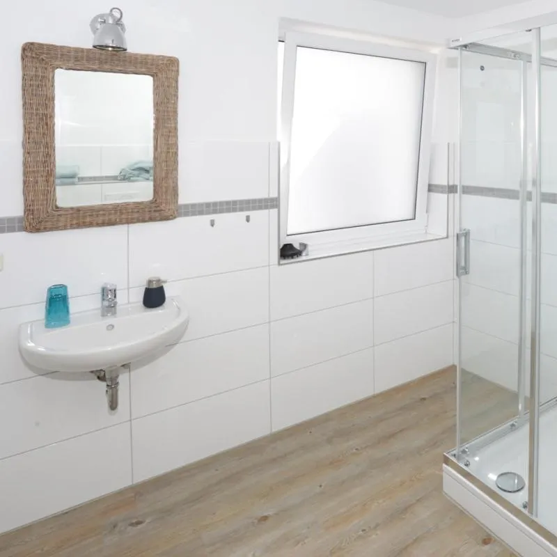 Bathroom in Hotel & Ferienunterkünfte Hus Seeblick