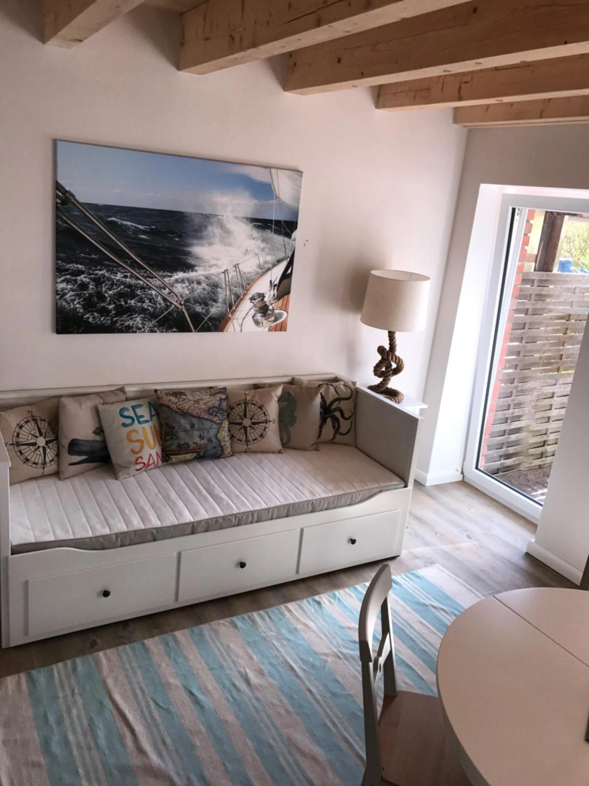 Decorative detail, Bed in Hotel & Ferienunterkünfte Hus Seeblick