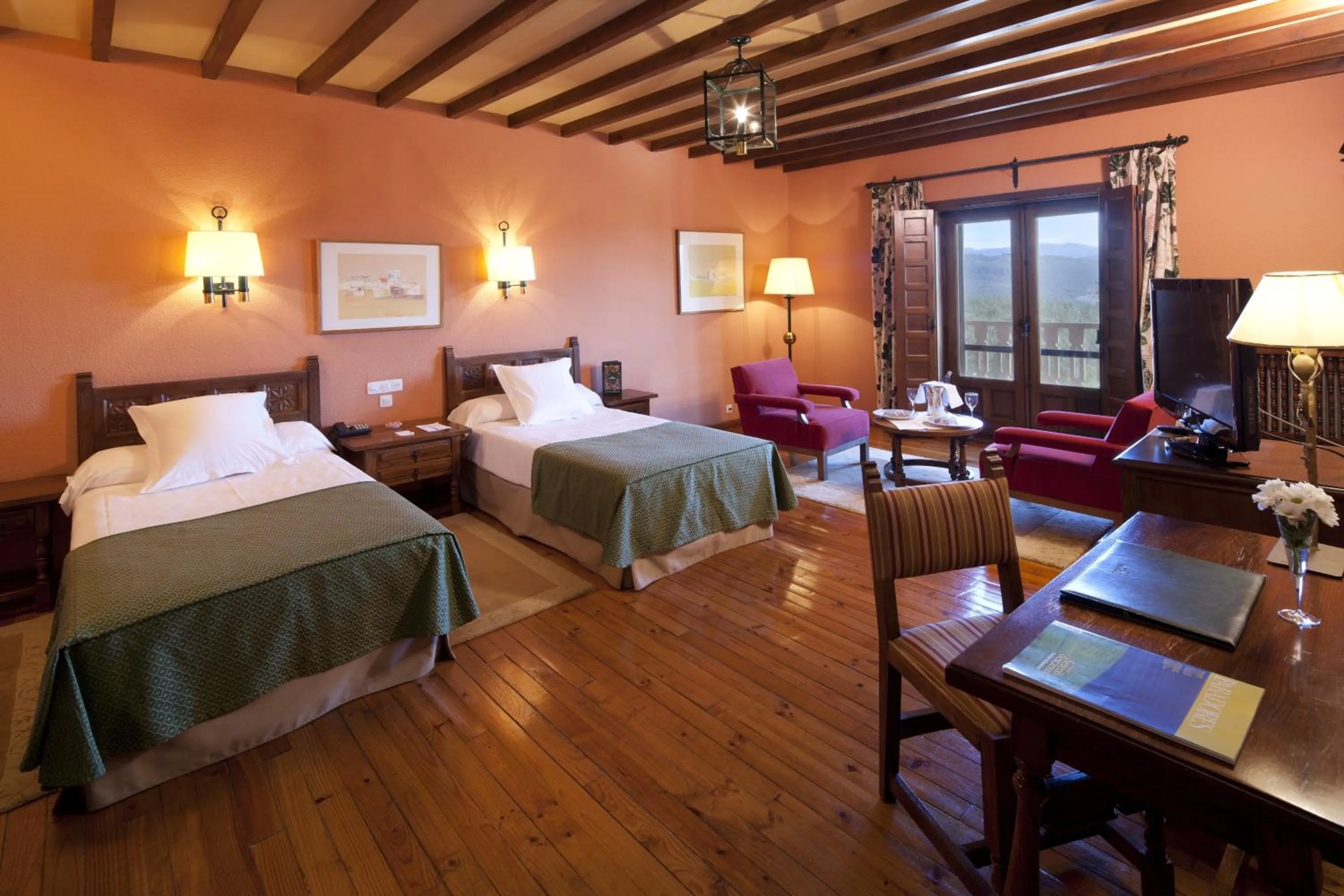 Bedroom in Parador de Cervera de Pisuerga
