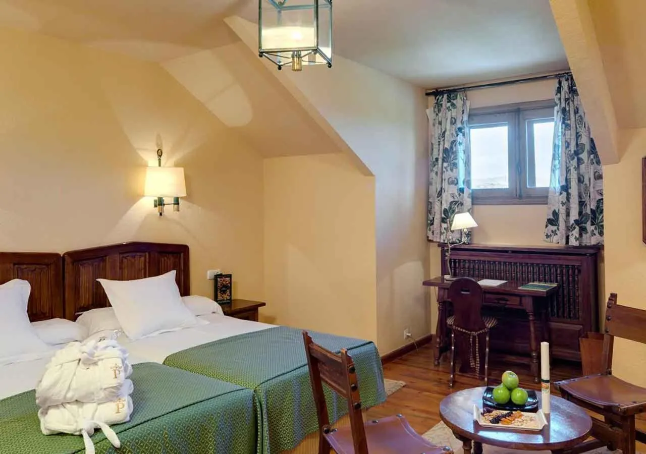 Bedroom in Parador de Cervera de Pisuerga