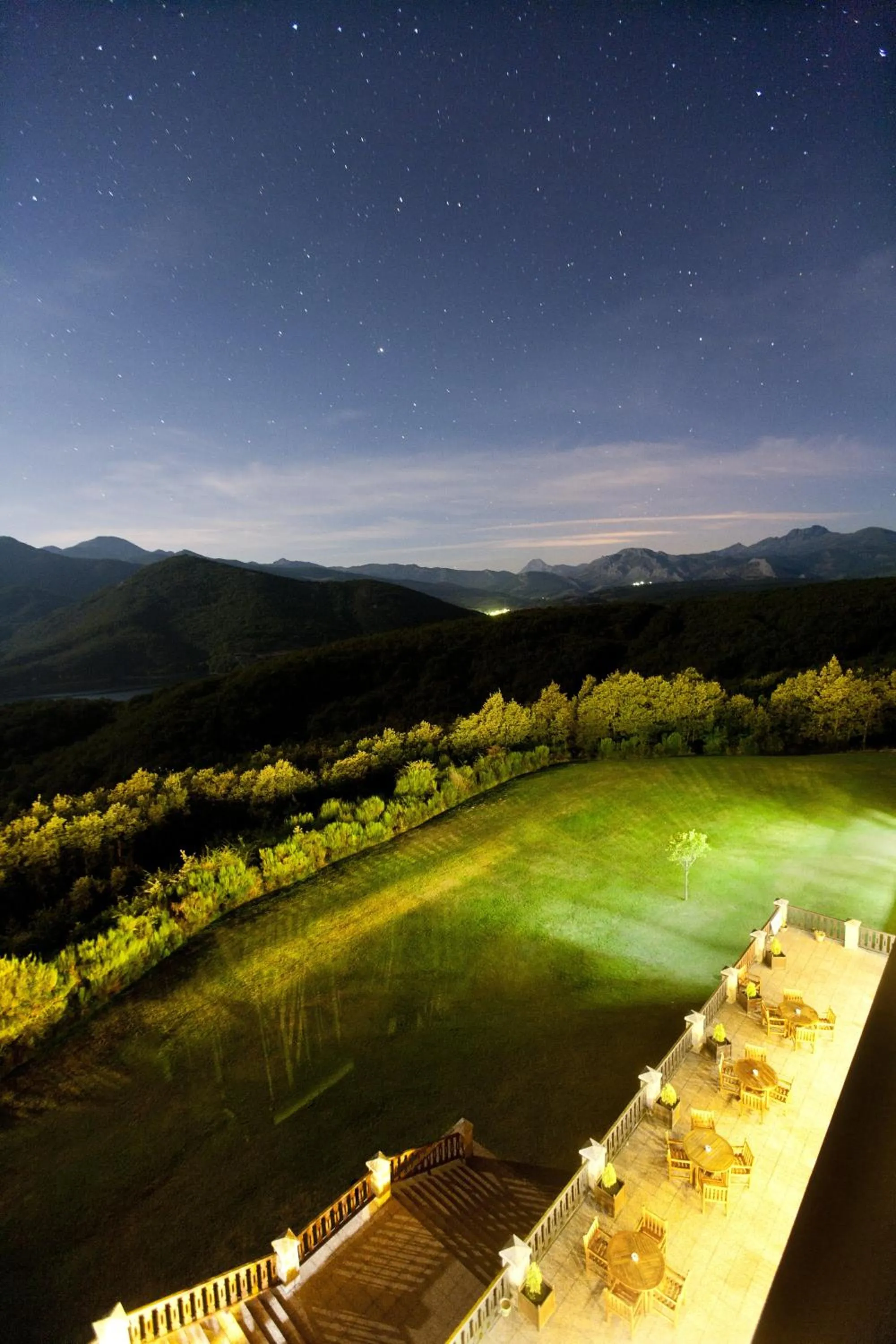 Natural landscape in Parador de Cervera de Pisuerga