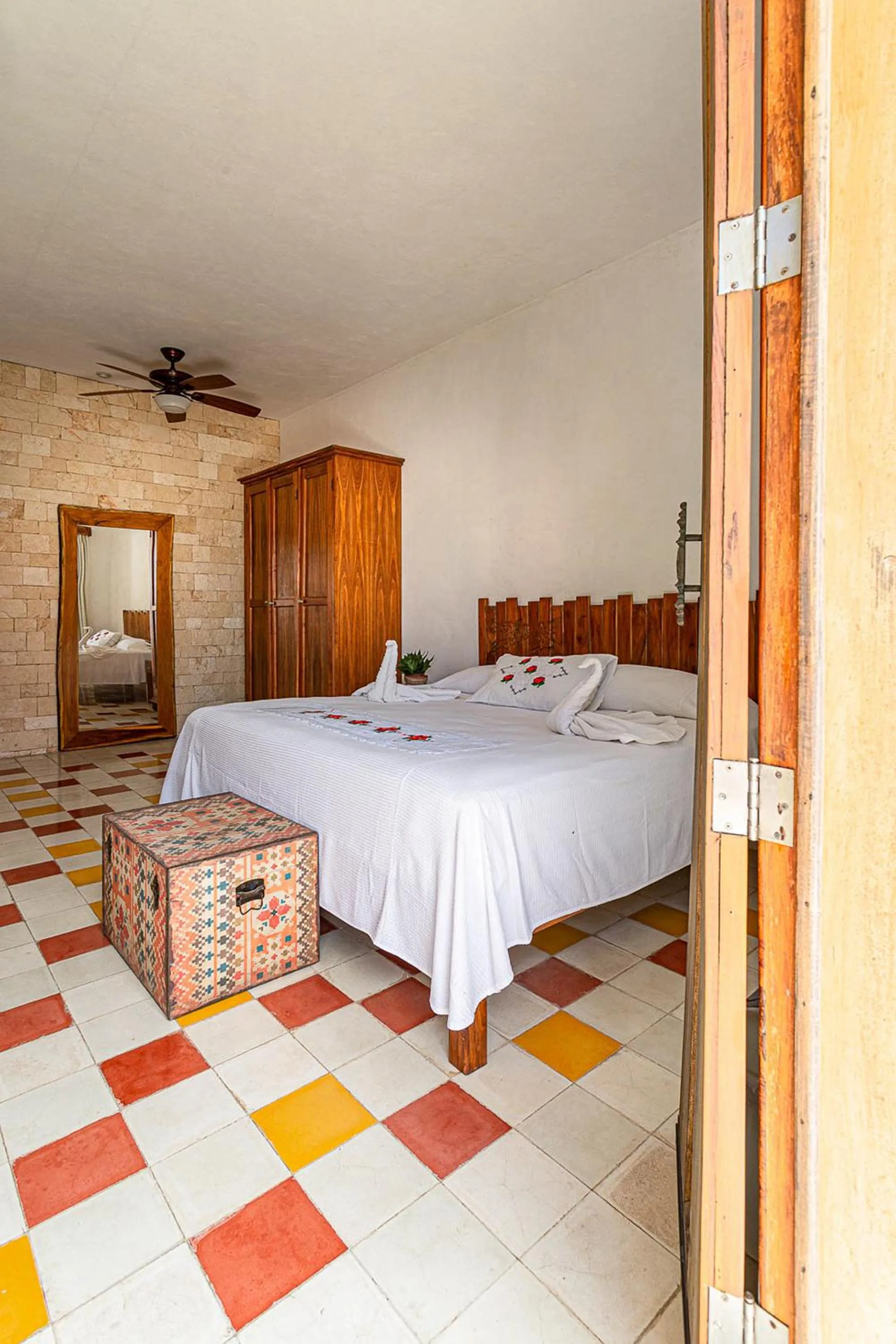 Bed in Hotel Casa Hipil