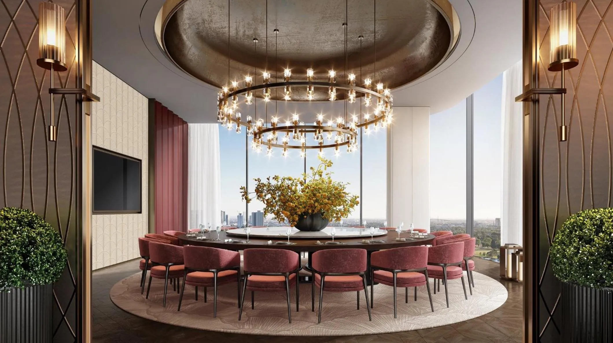 Restaurant/places to eat in Crowne Plaza Taixing